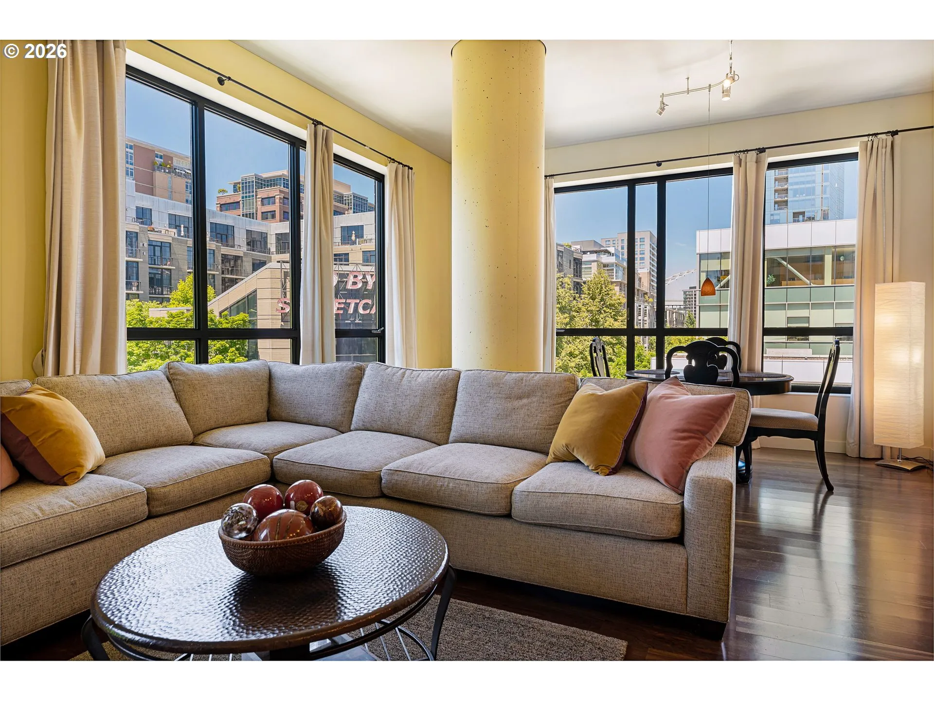 Living Room-View From