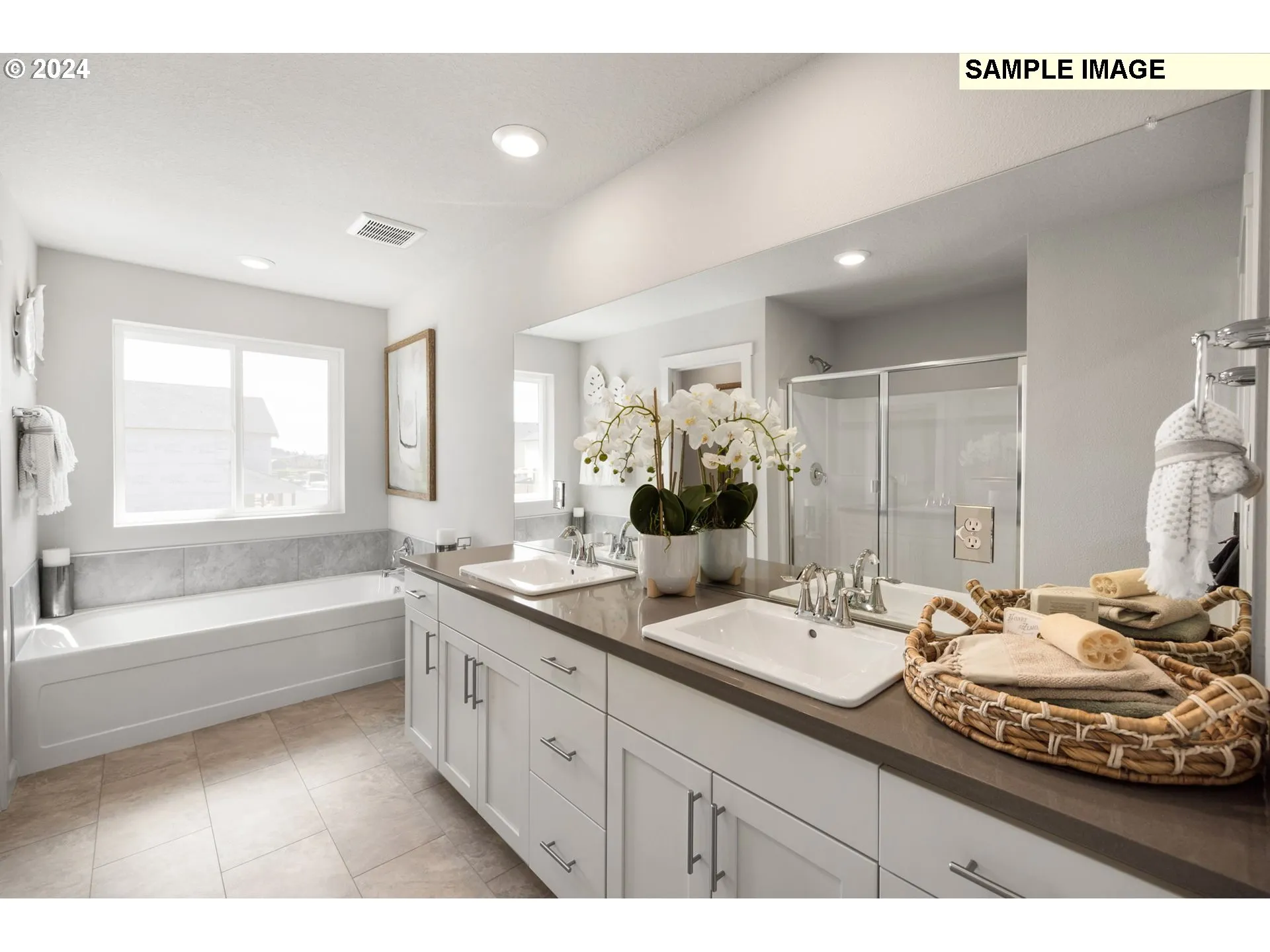 Owner's Suite Bathroom-Double Sinks