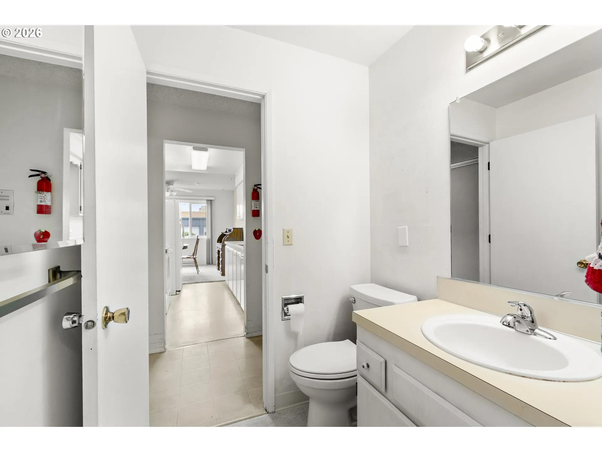 Attached Bathroom #2-Half Bath