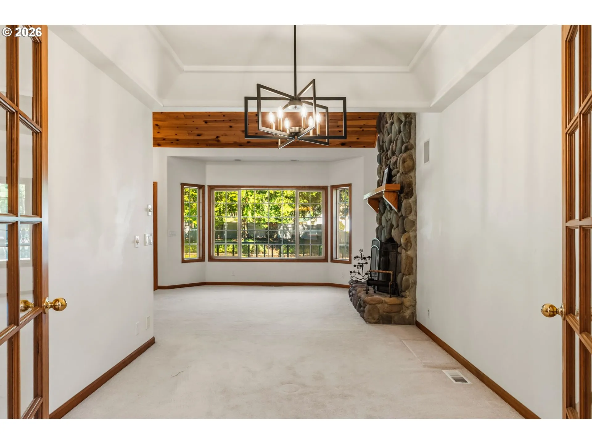 Dining Room-Coffered Ceilings