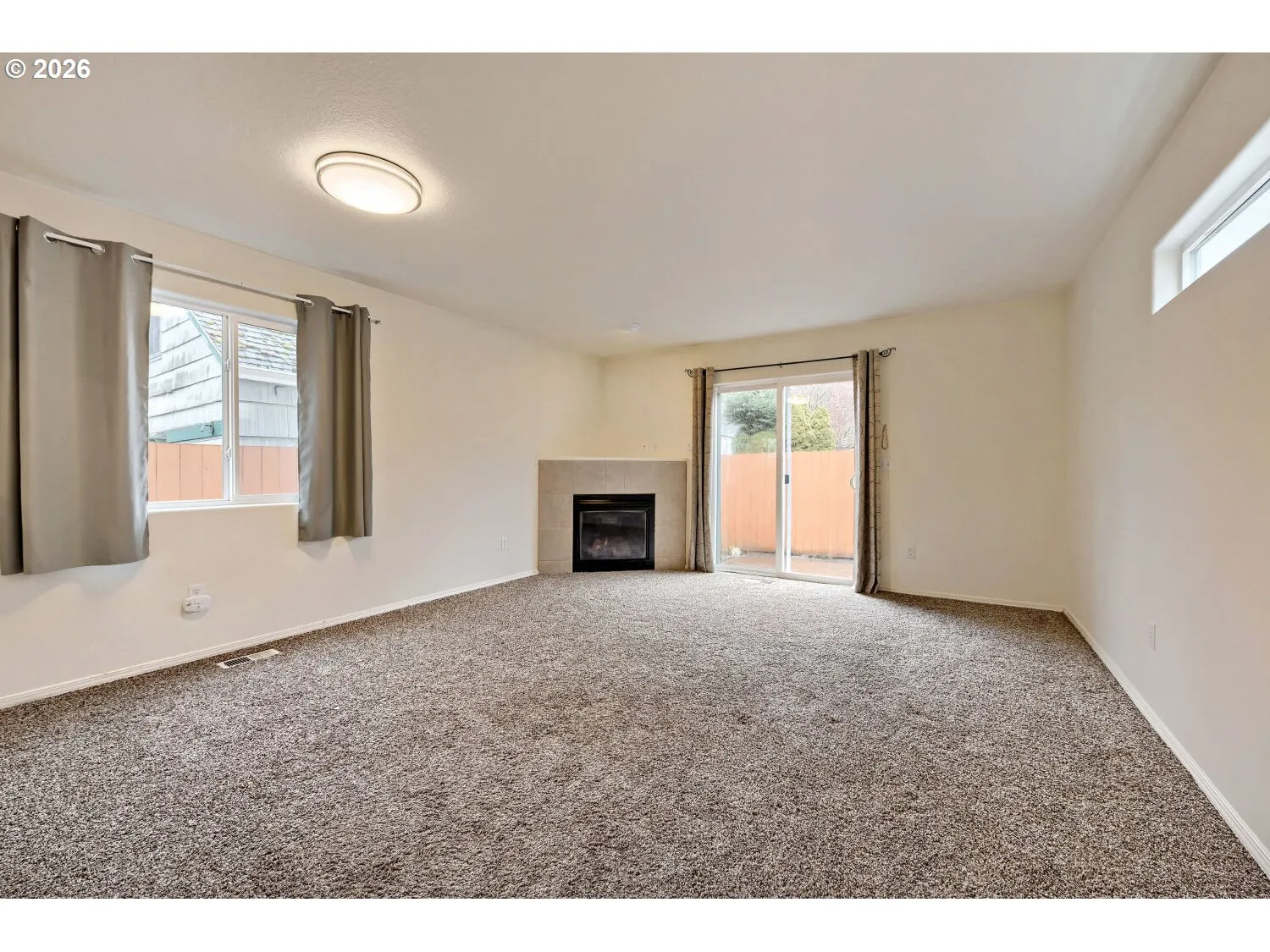 Living Room-Fireplace