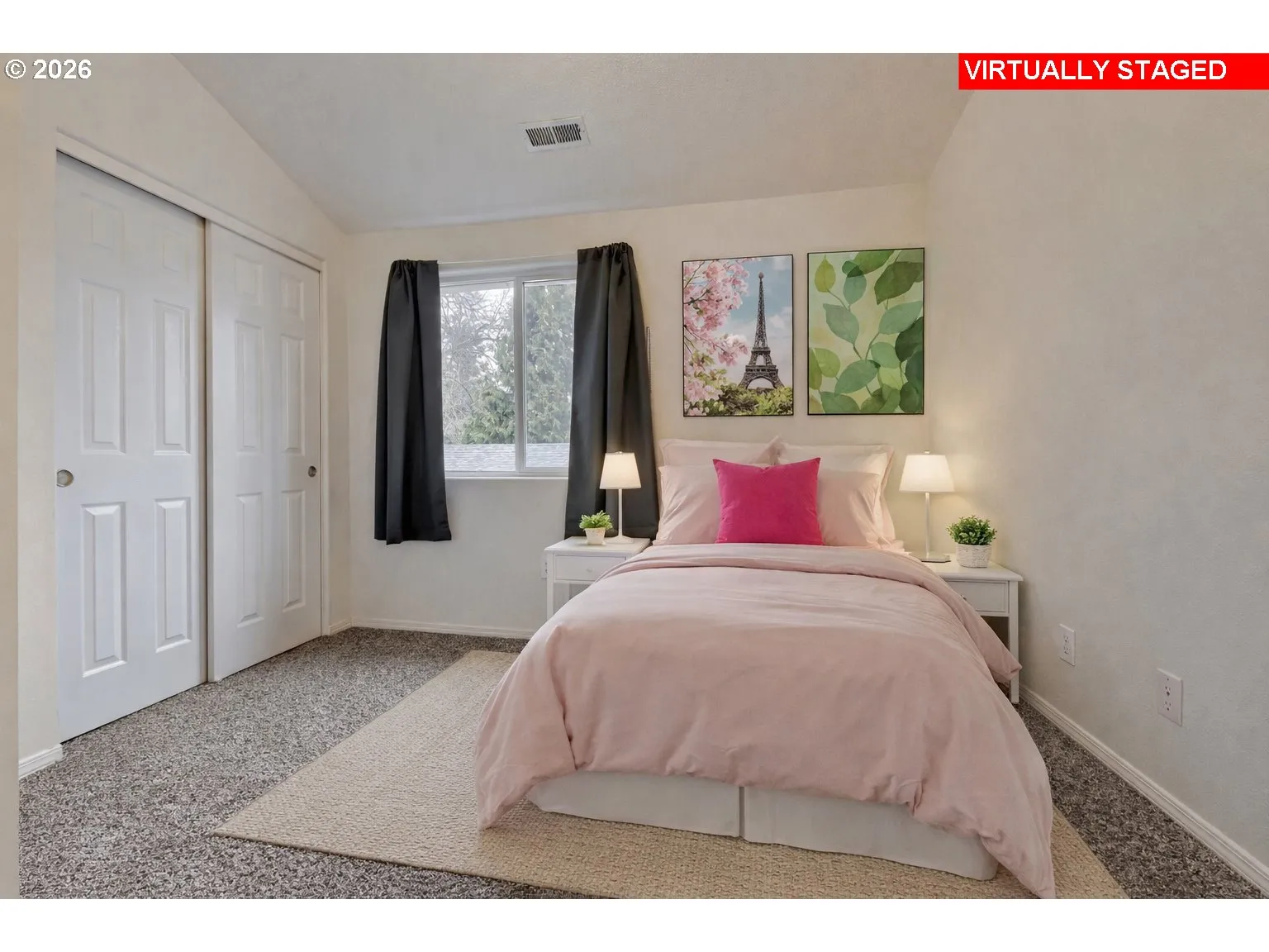 Bedroom-Vaulted Ceilings