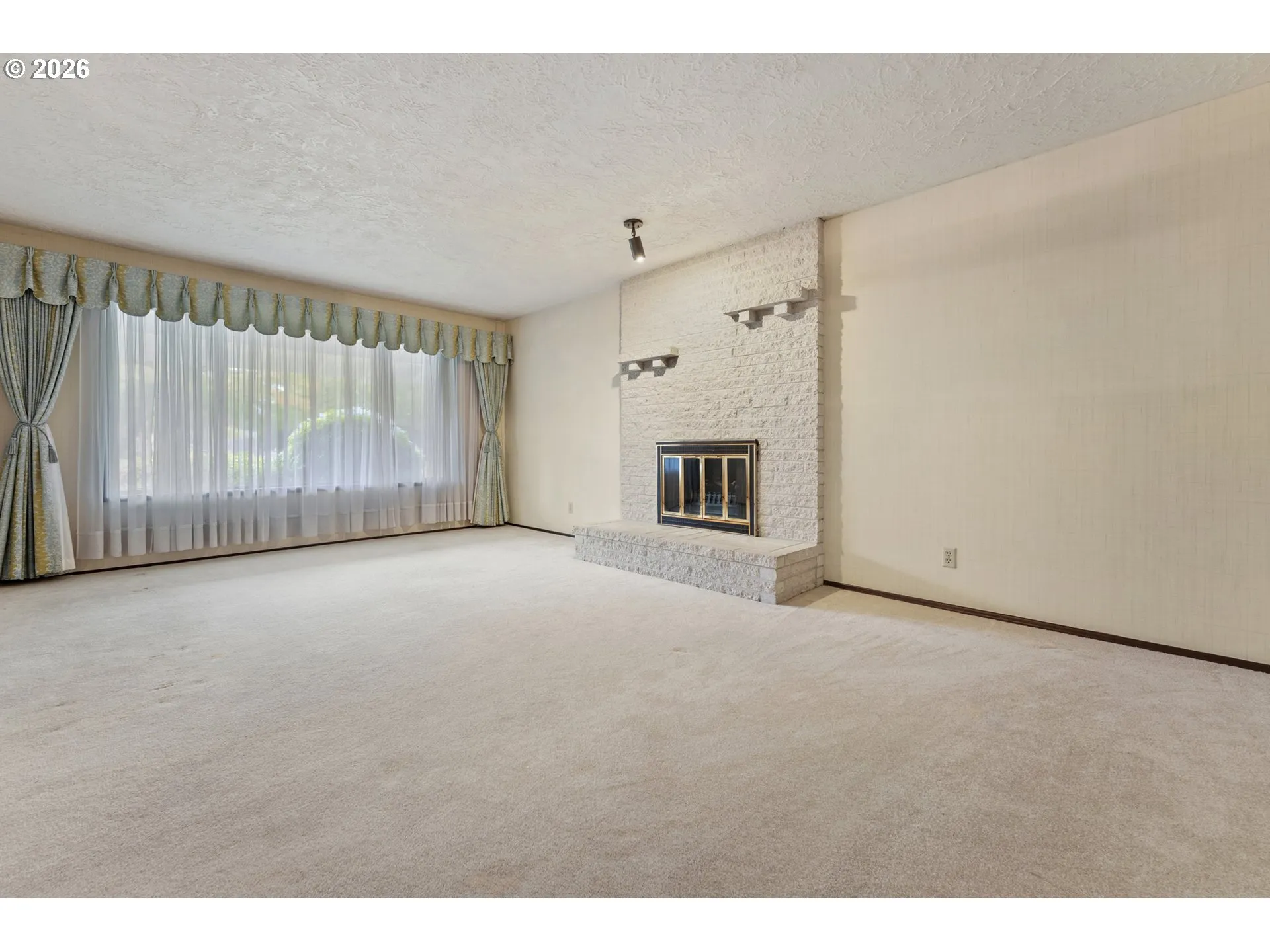 Living Room-Fireplace