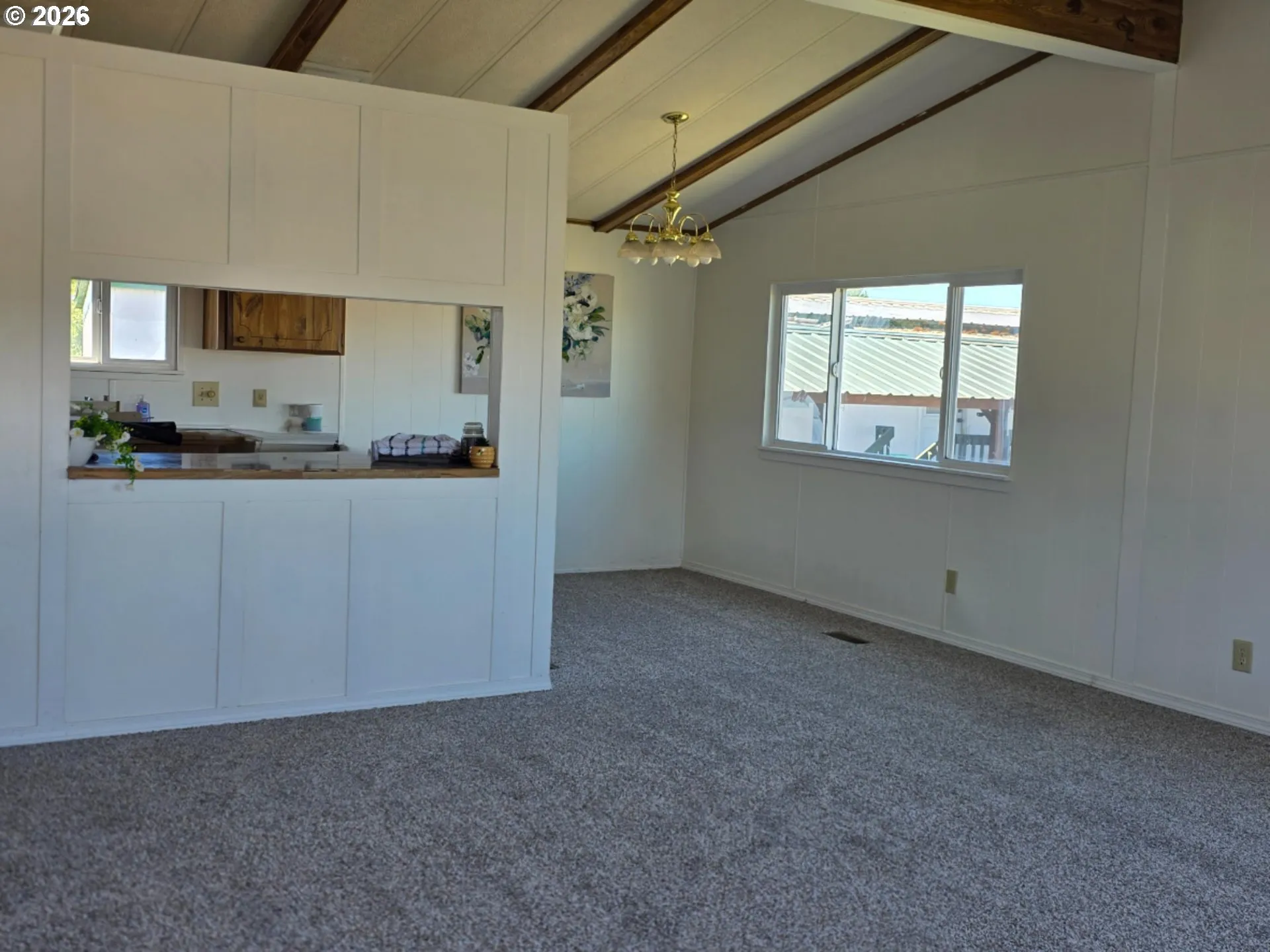 Dining Room-Vaulted Ceilings