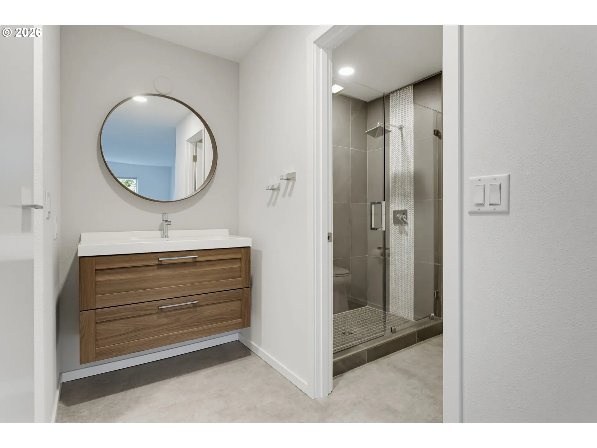 Primary Bedroom-Attached Bathroom