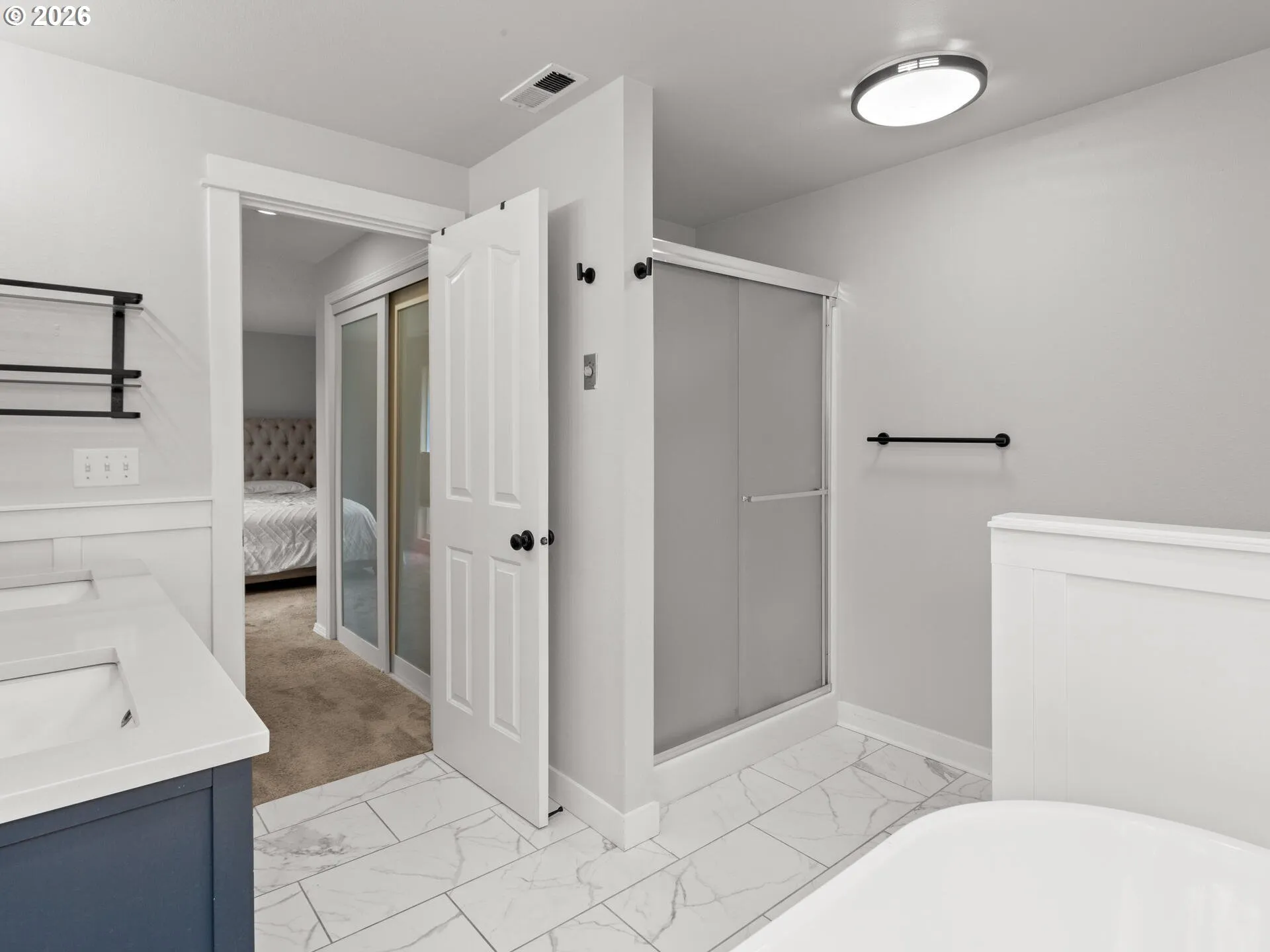 Primary Bedroom-Attached Bathroom