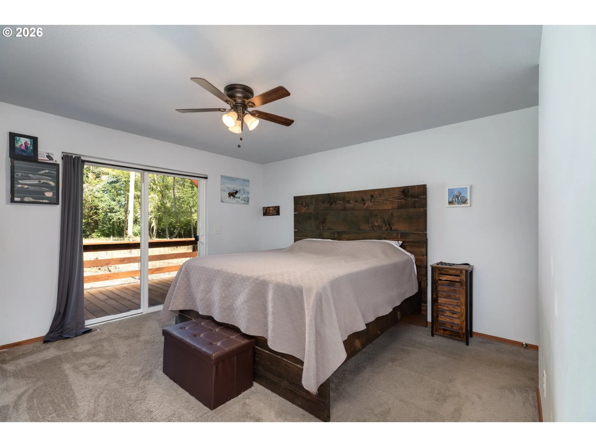 Bedroom, Primary-Ceiling Fan