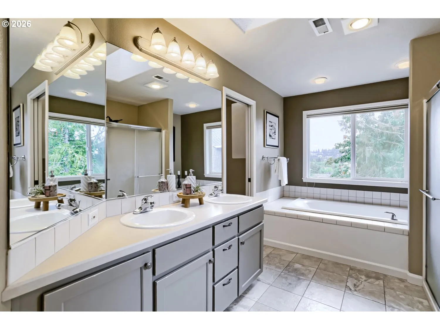 Owner's Suite Bathroom-Double Sinks