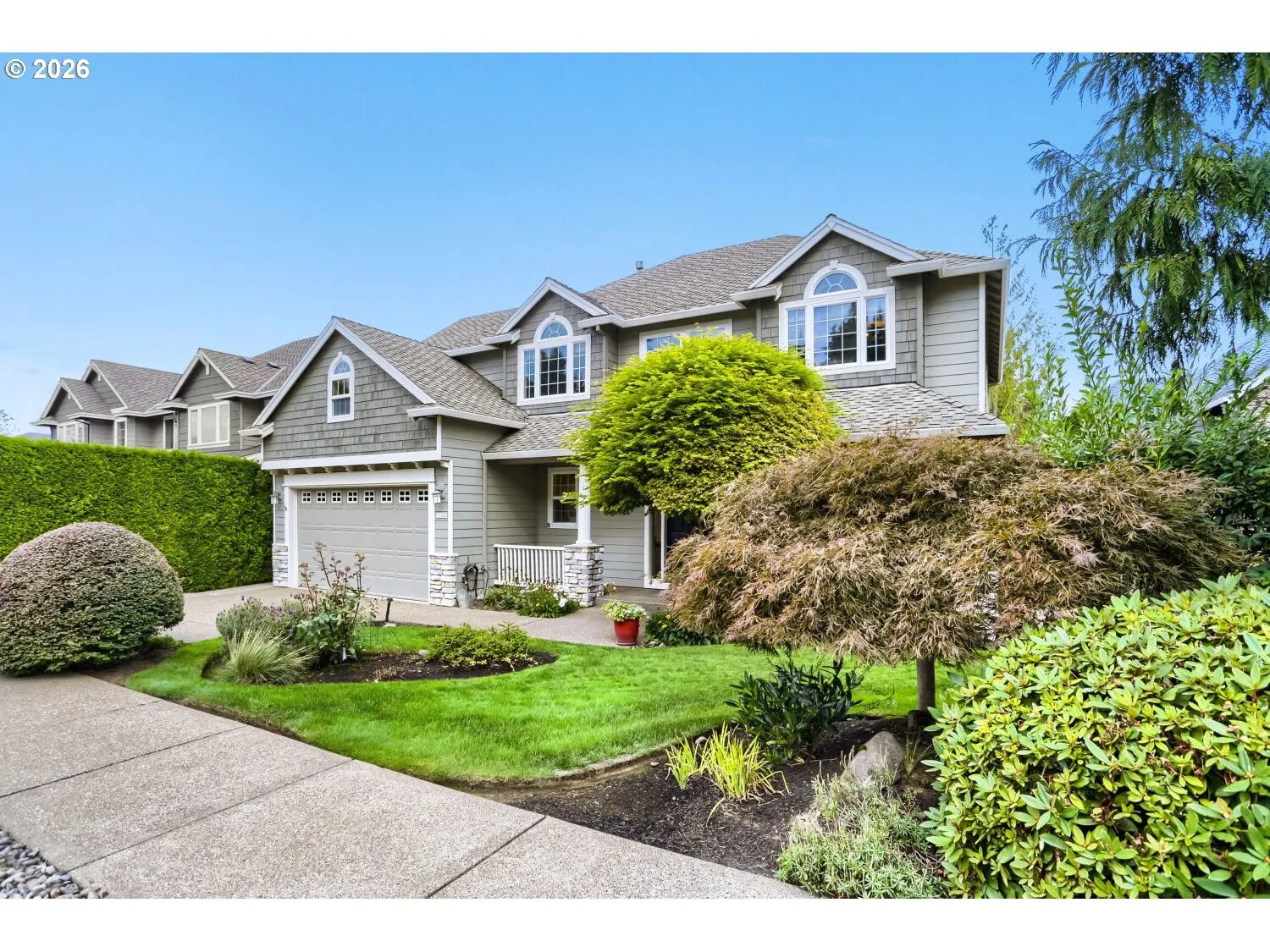 Front Yard-View From
