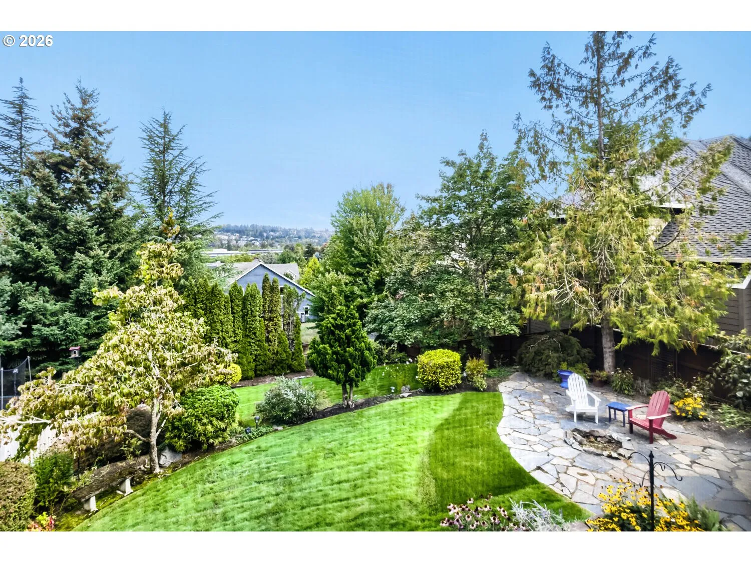 Backyard-View From