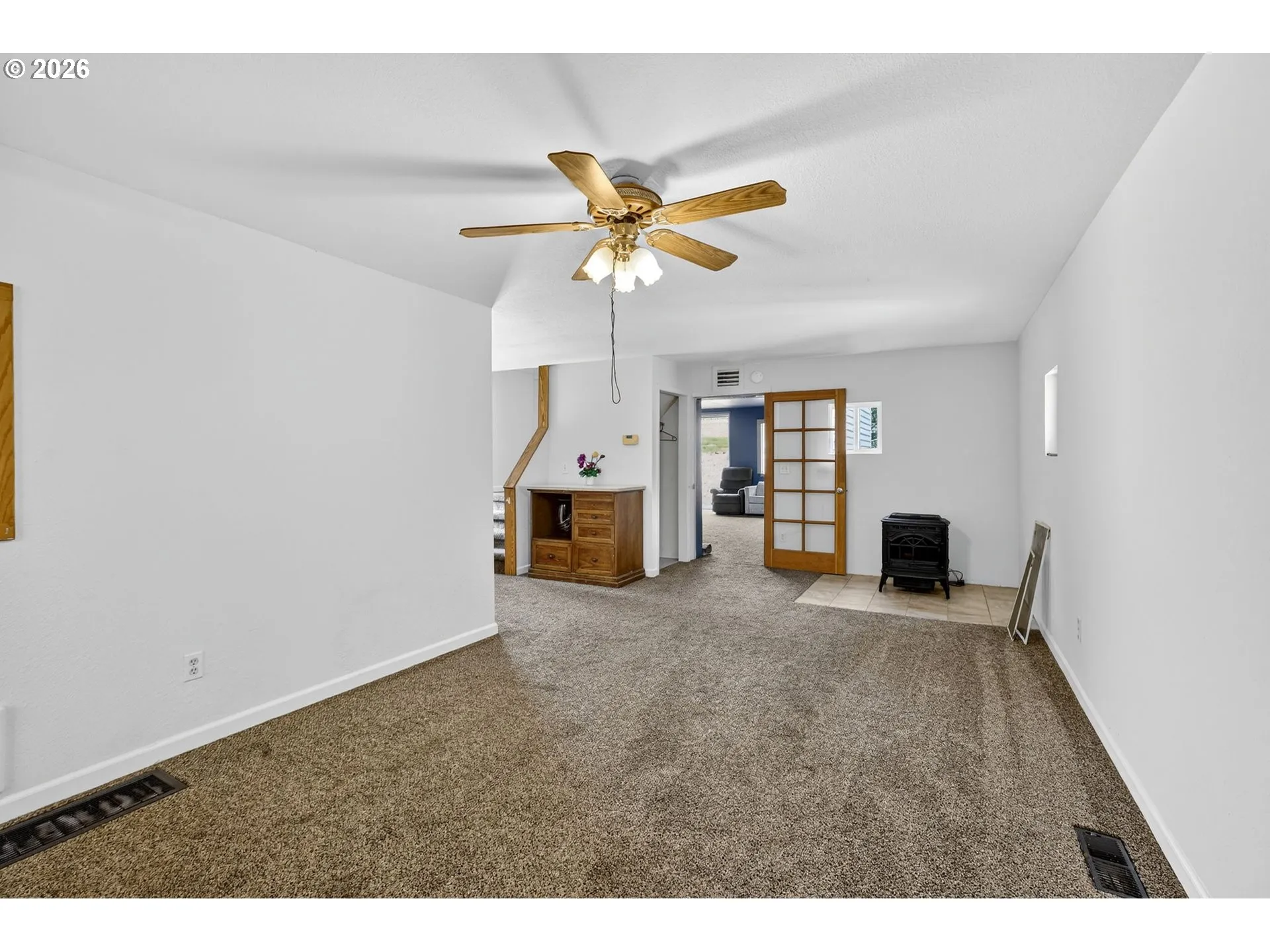 Bonus Room-Ceiling Fan