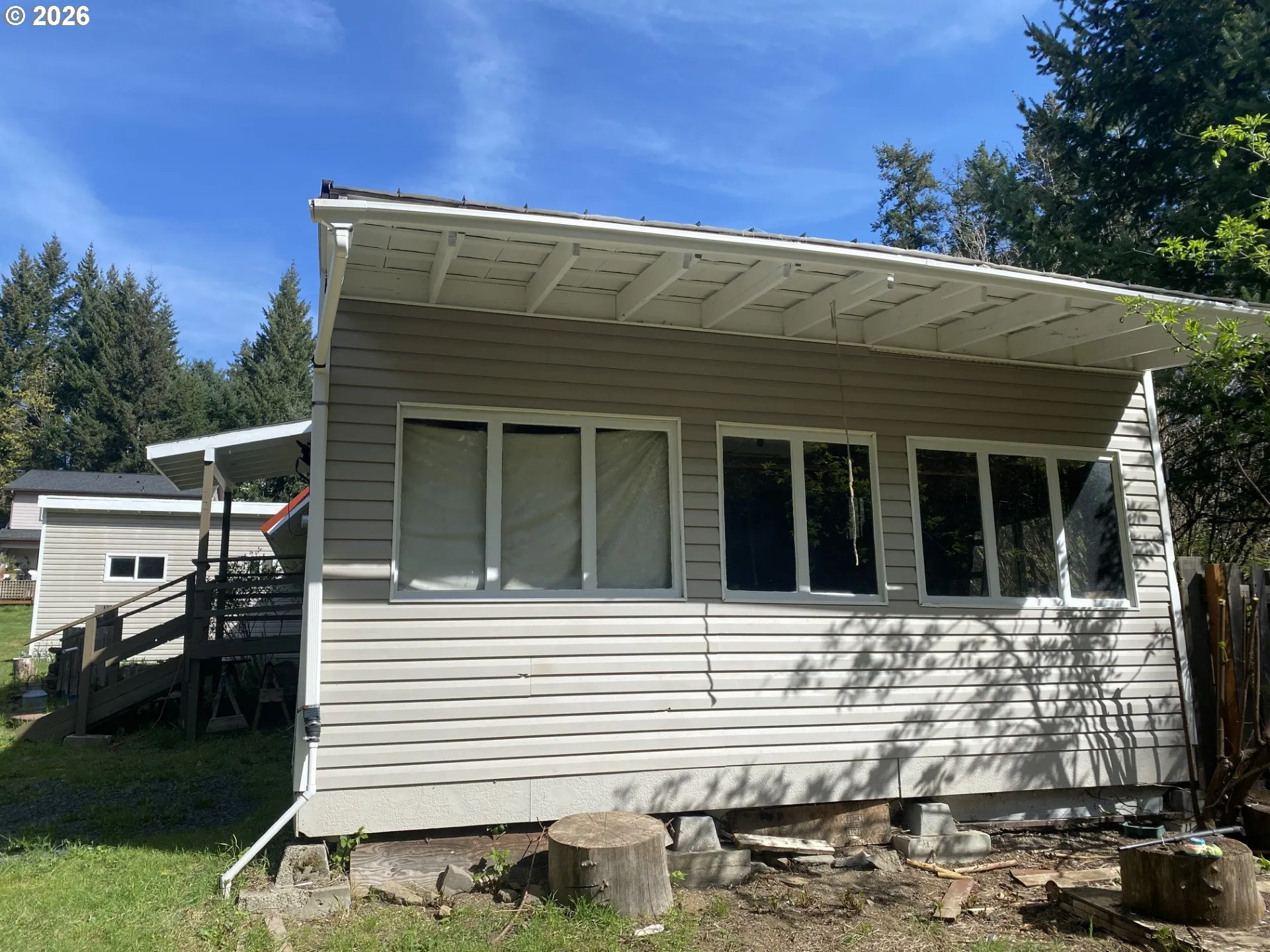 Exterior-South Facing