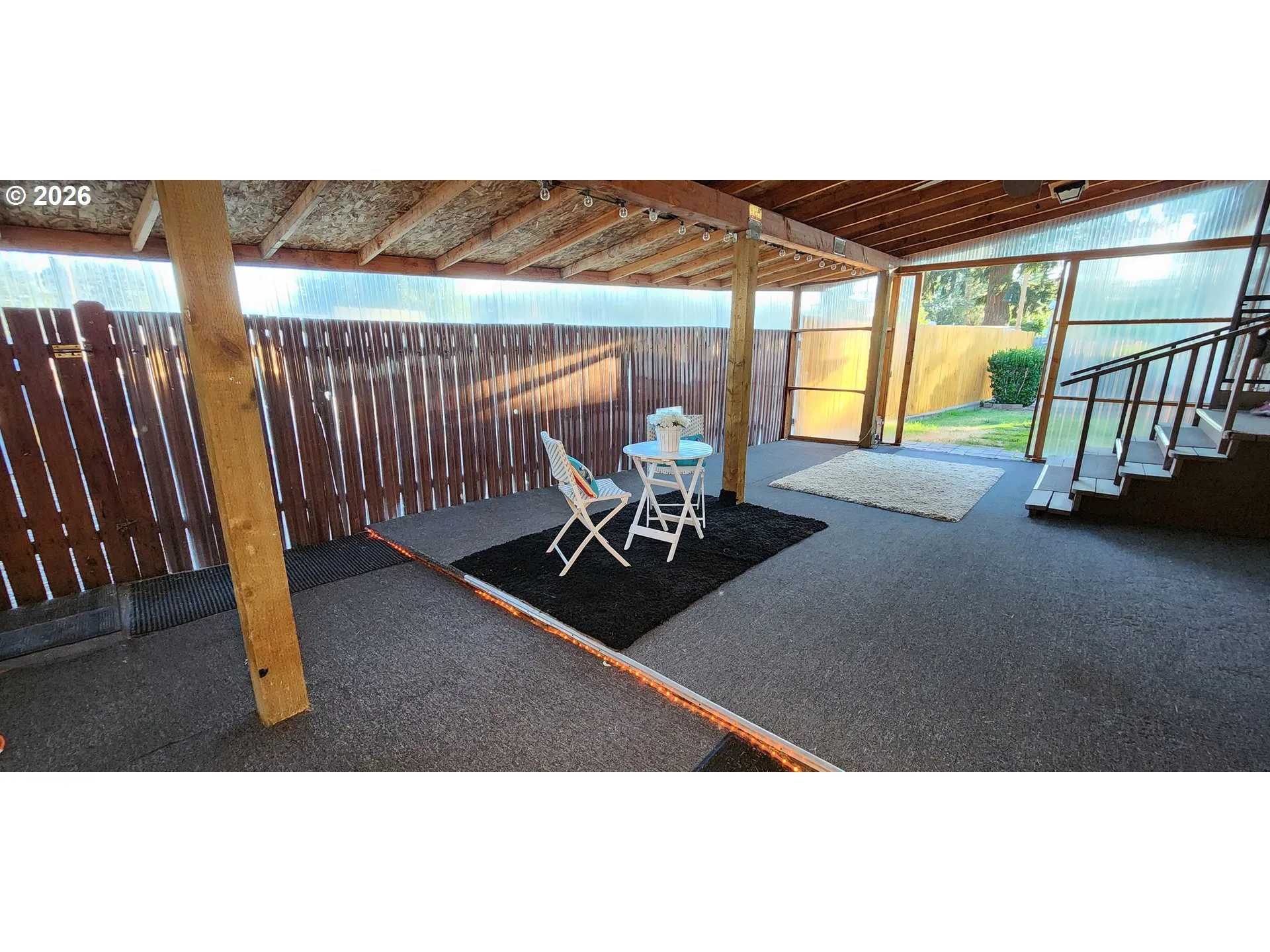 Covered Patio