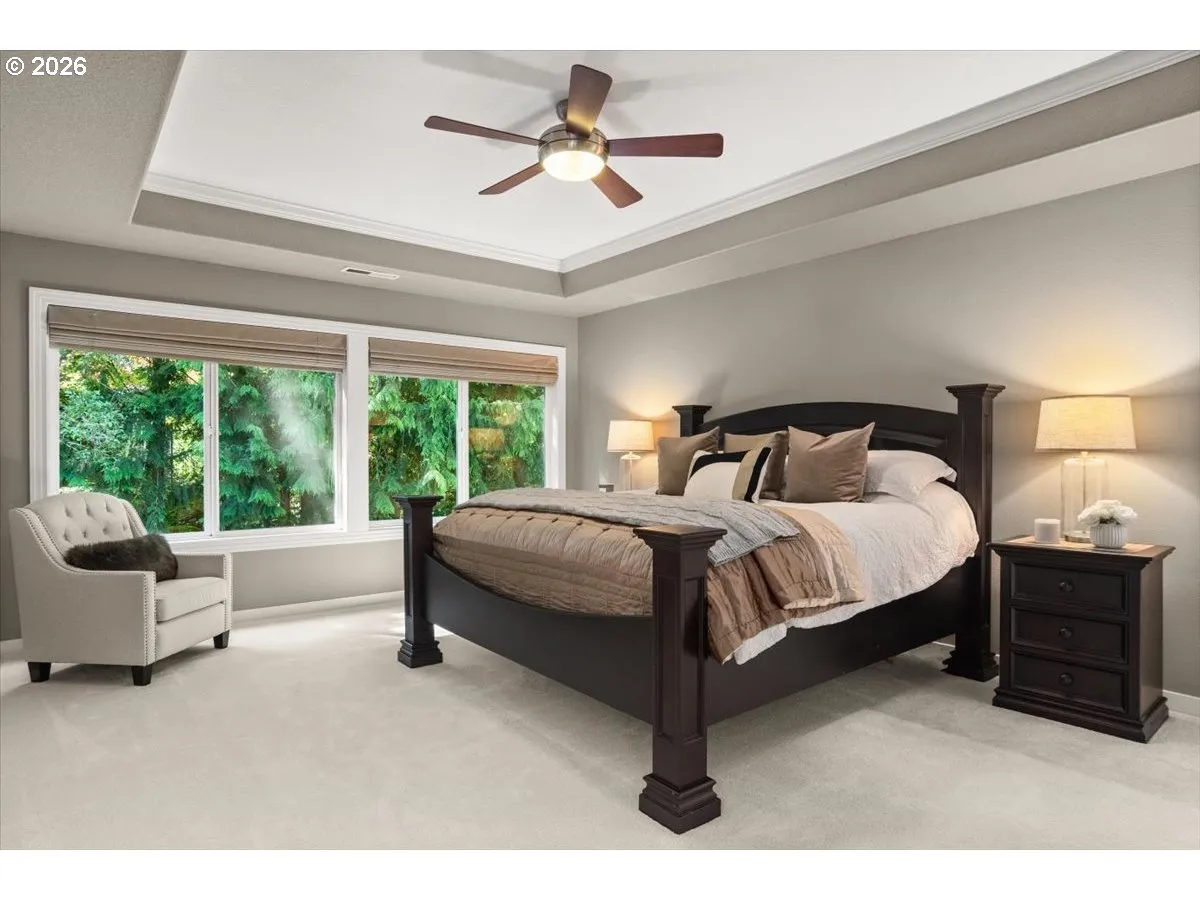Bedroom, Owner's Suite-View From
