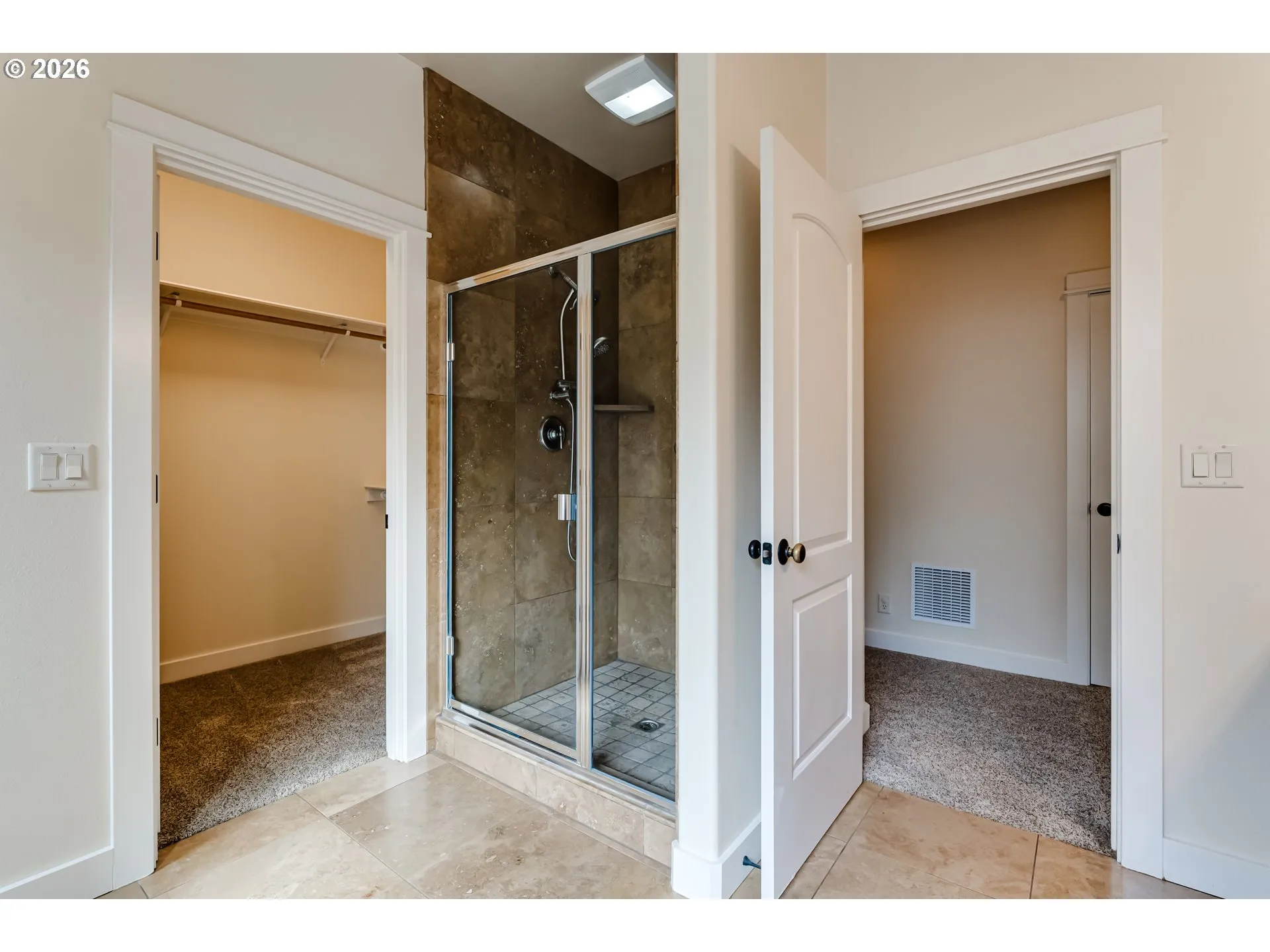 Bathroom, Attached-Walk in Shower