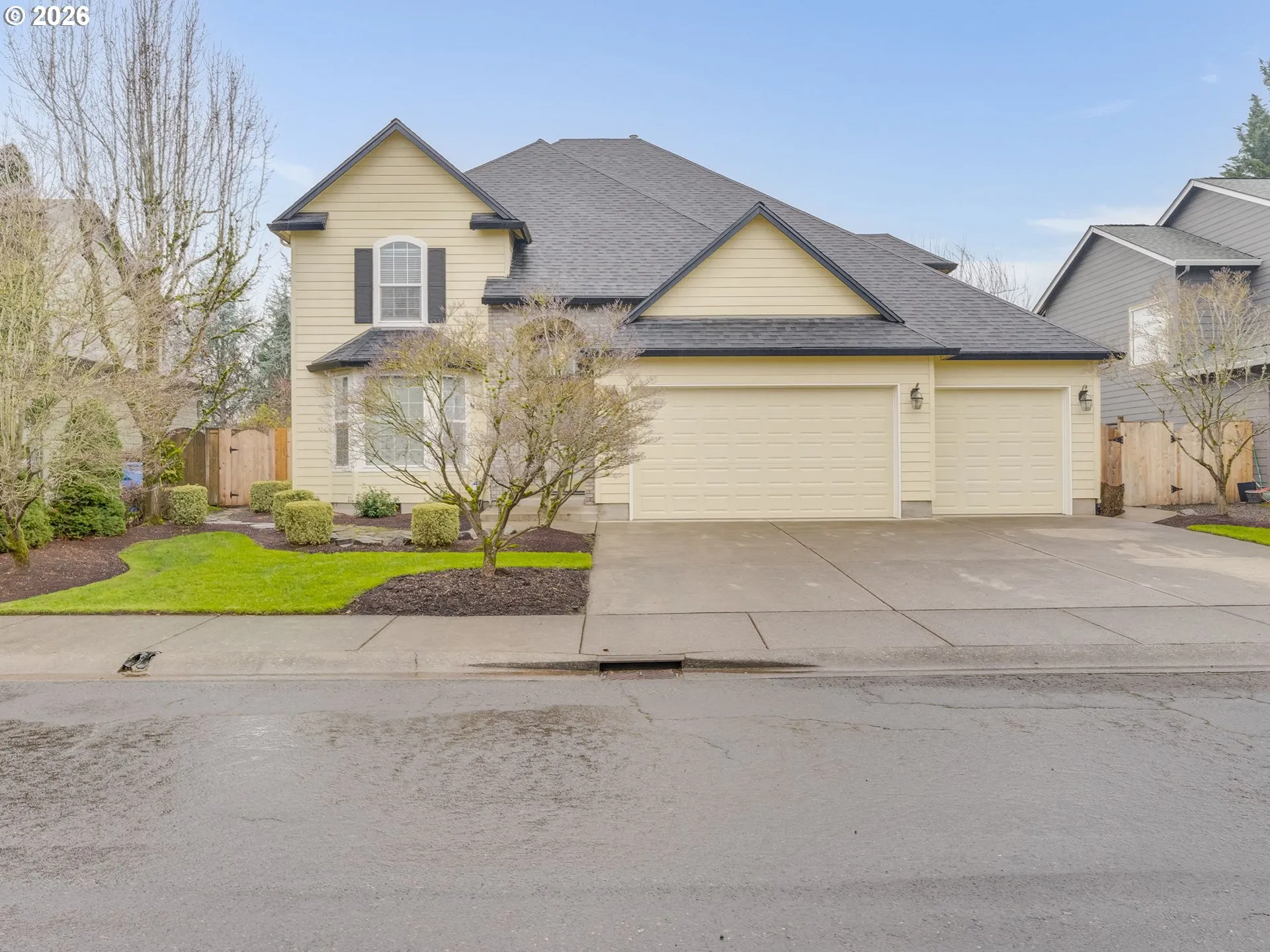 Front Yard-View From