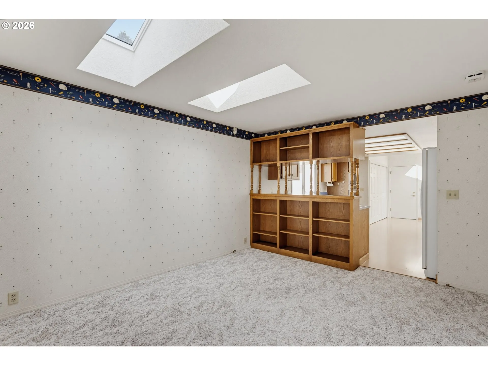 Family Room-Skylight