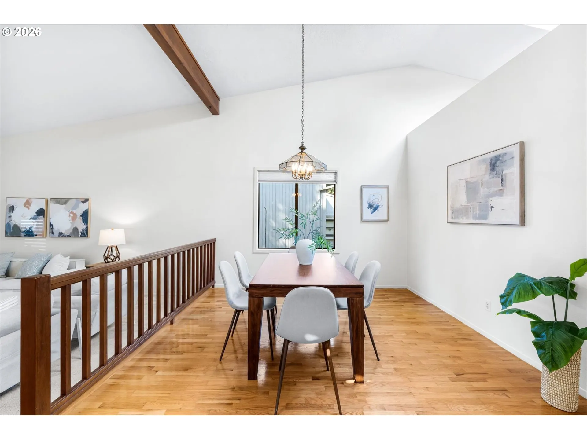 Dining Room-Vaulted Ceilings