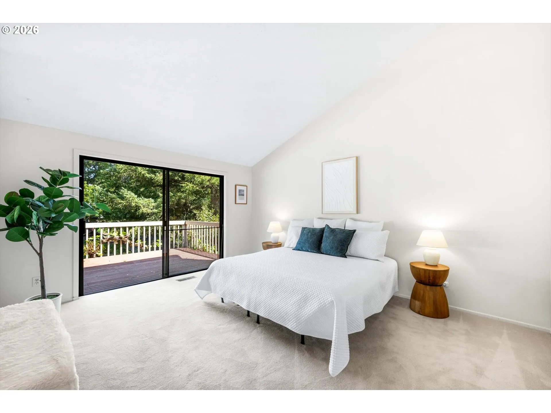 Primary Bedroom-Vaulted Ceilings