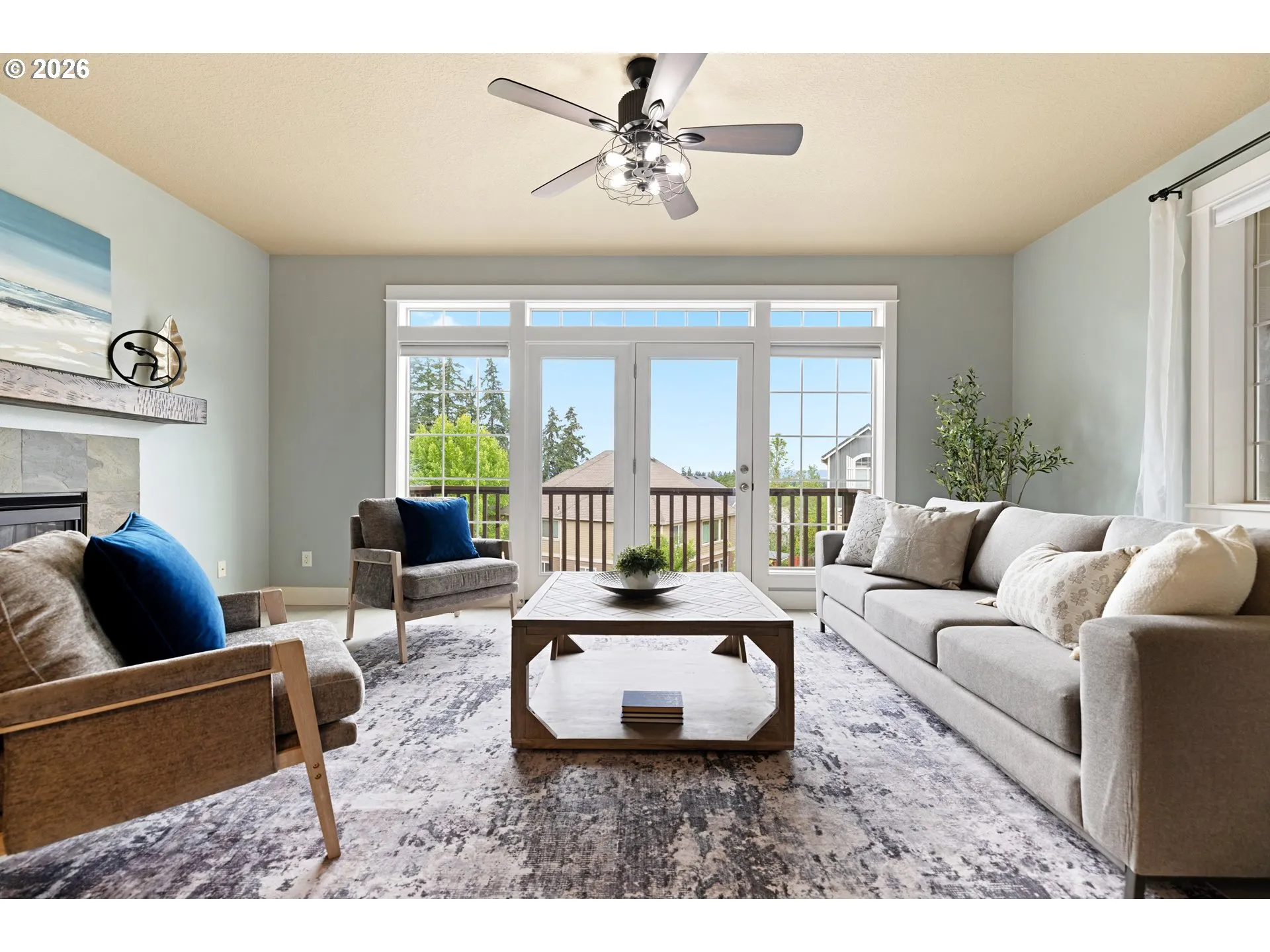 Family Room-Ceiling Fan