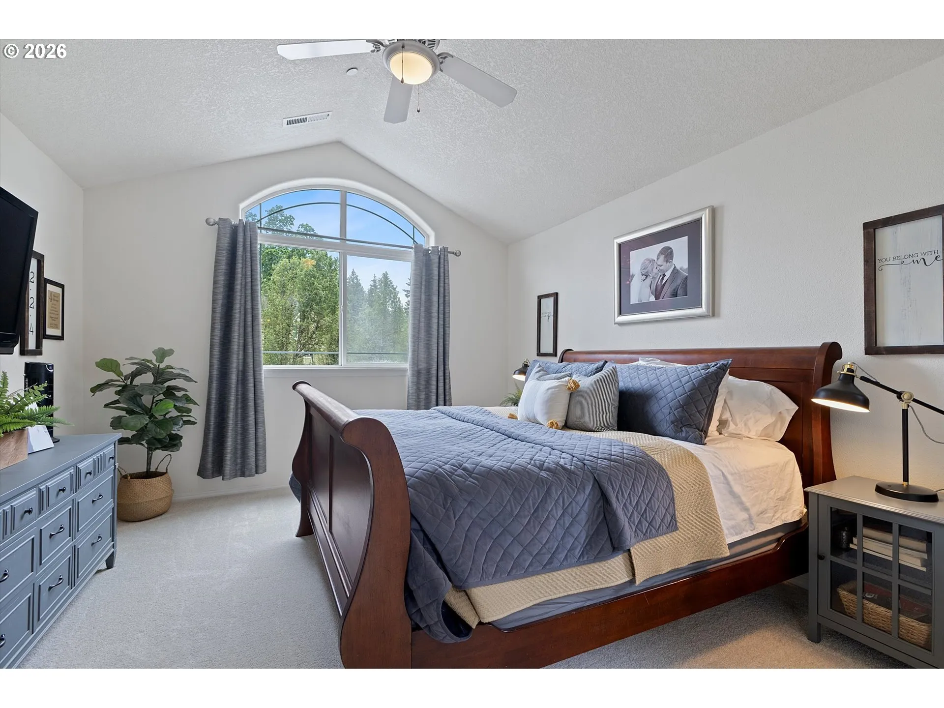 Primary Bedroom-Vaulted Ceilings