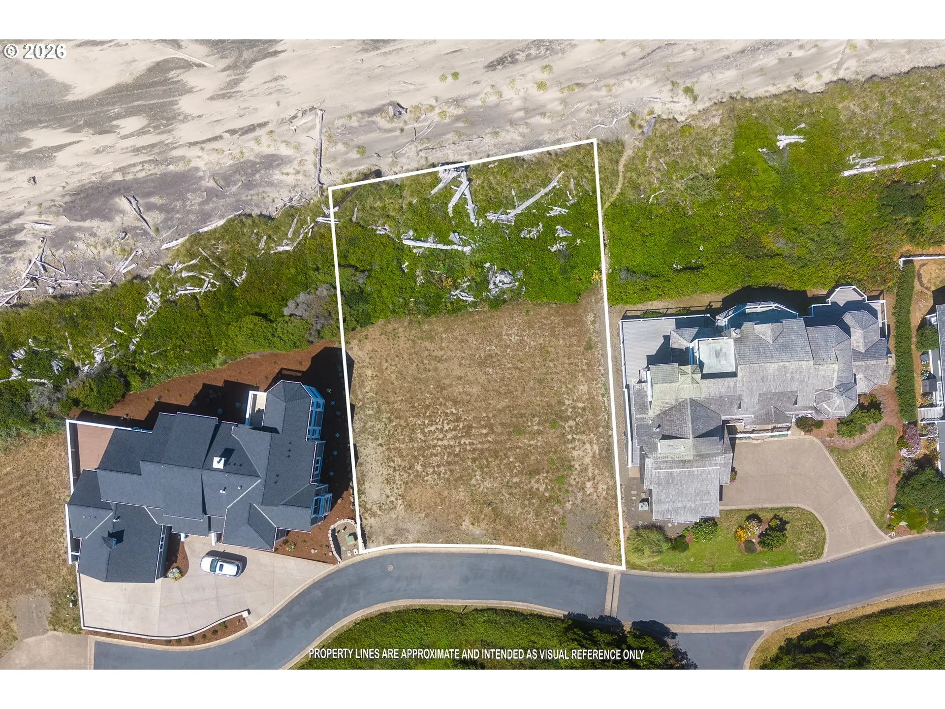 Approximate Property Lines-Aerial