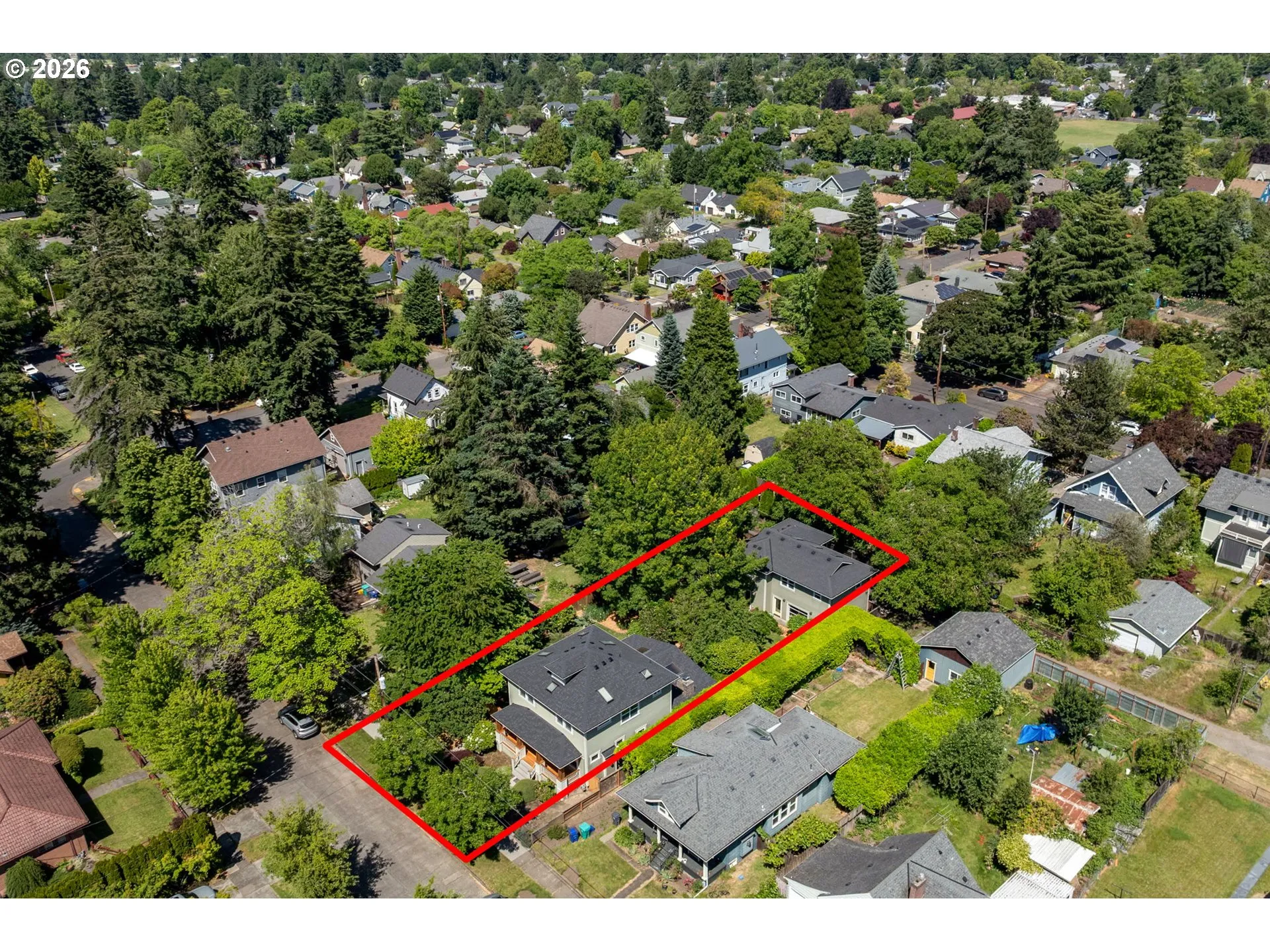 Approximate Property Lines-Aerial
