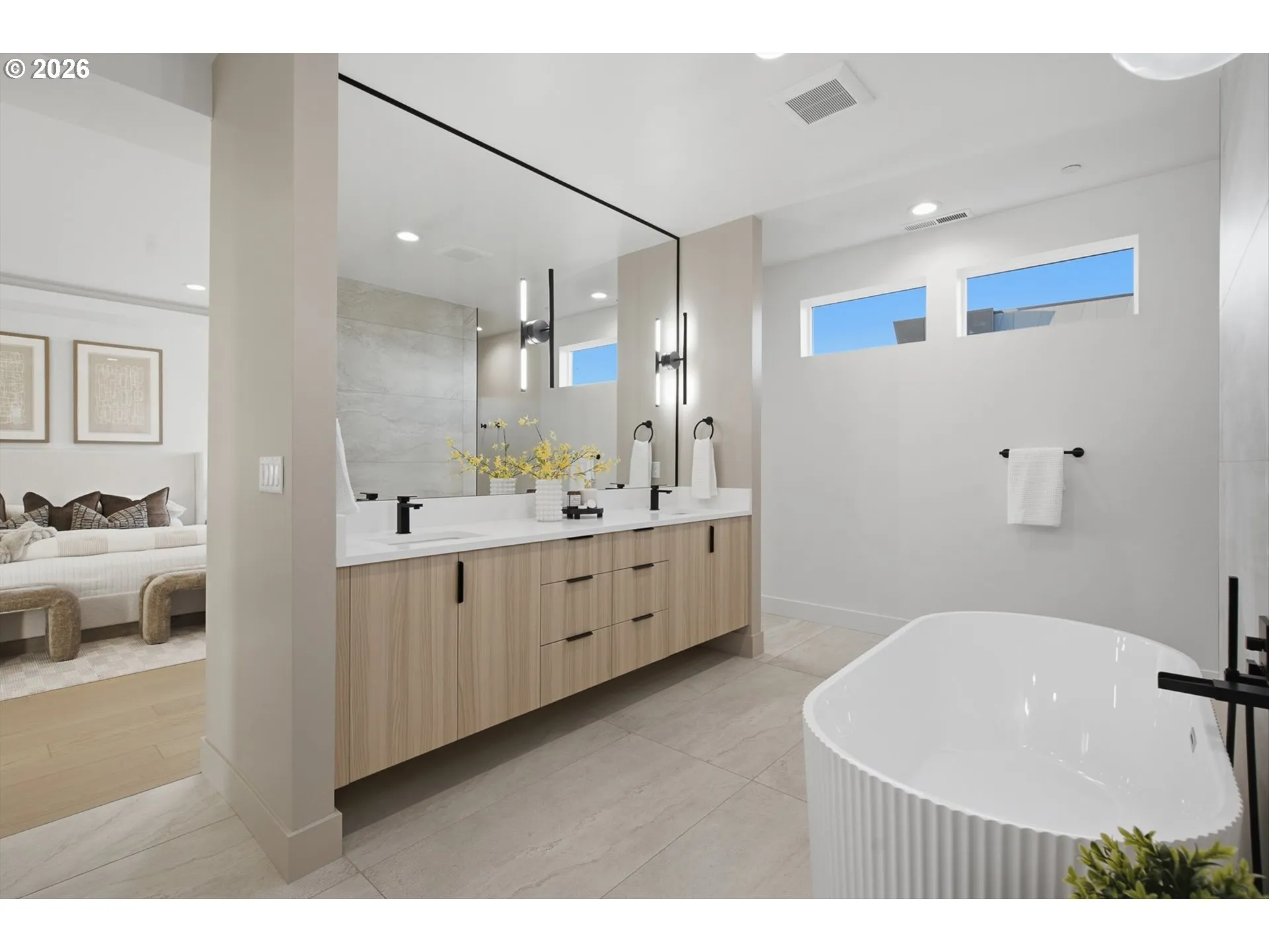 Owner's Suite Bathroom-Double Sinks