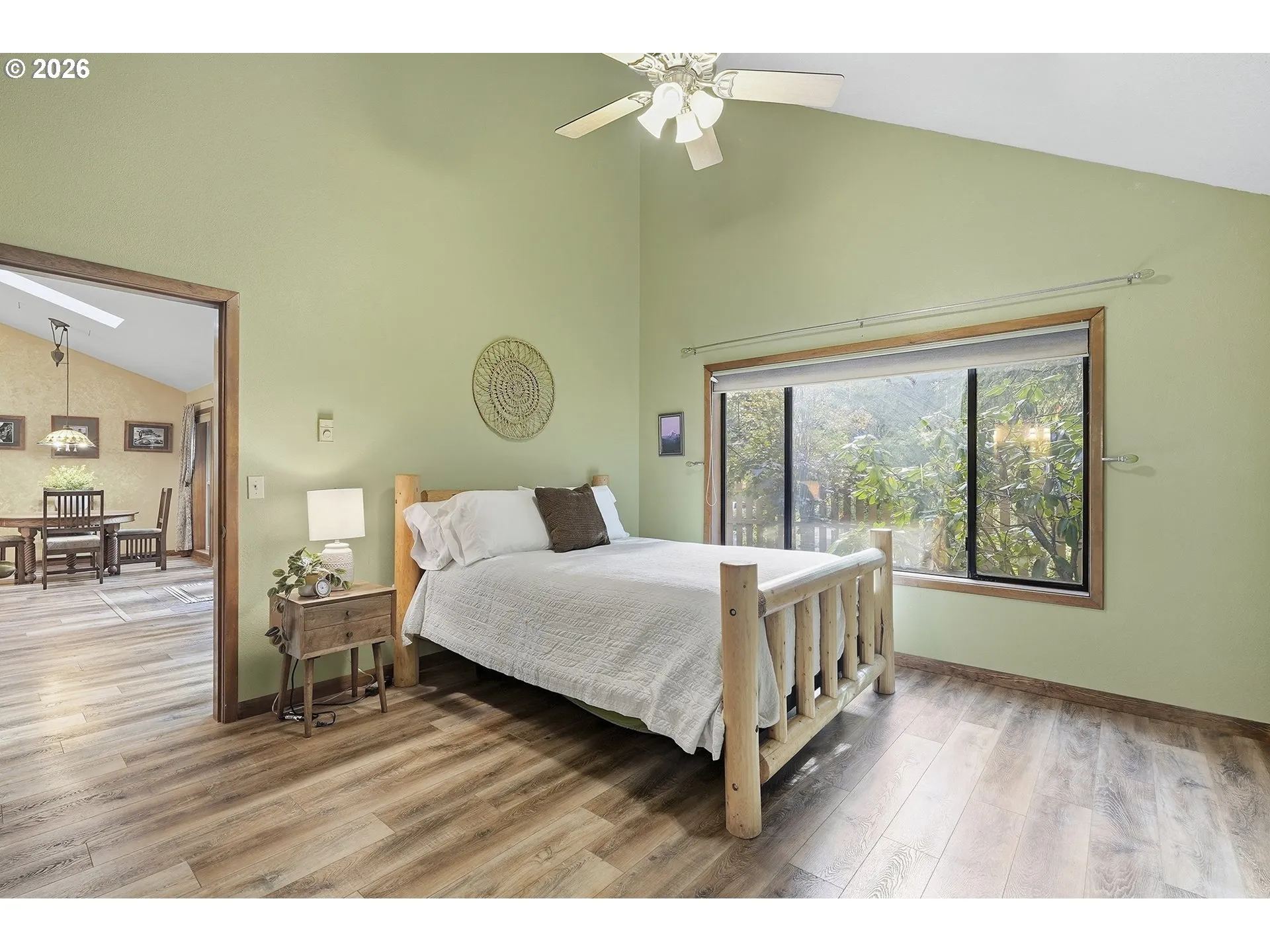Owner's Suite Bedroom-Vaulted Ceilings