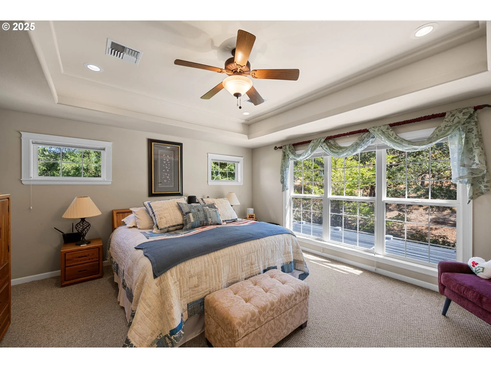 Bedroom, Owner's Suite-Ceiling Fan