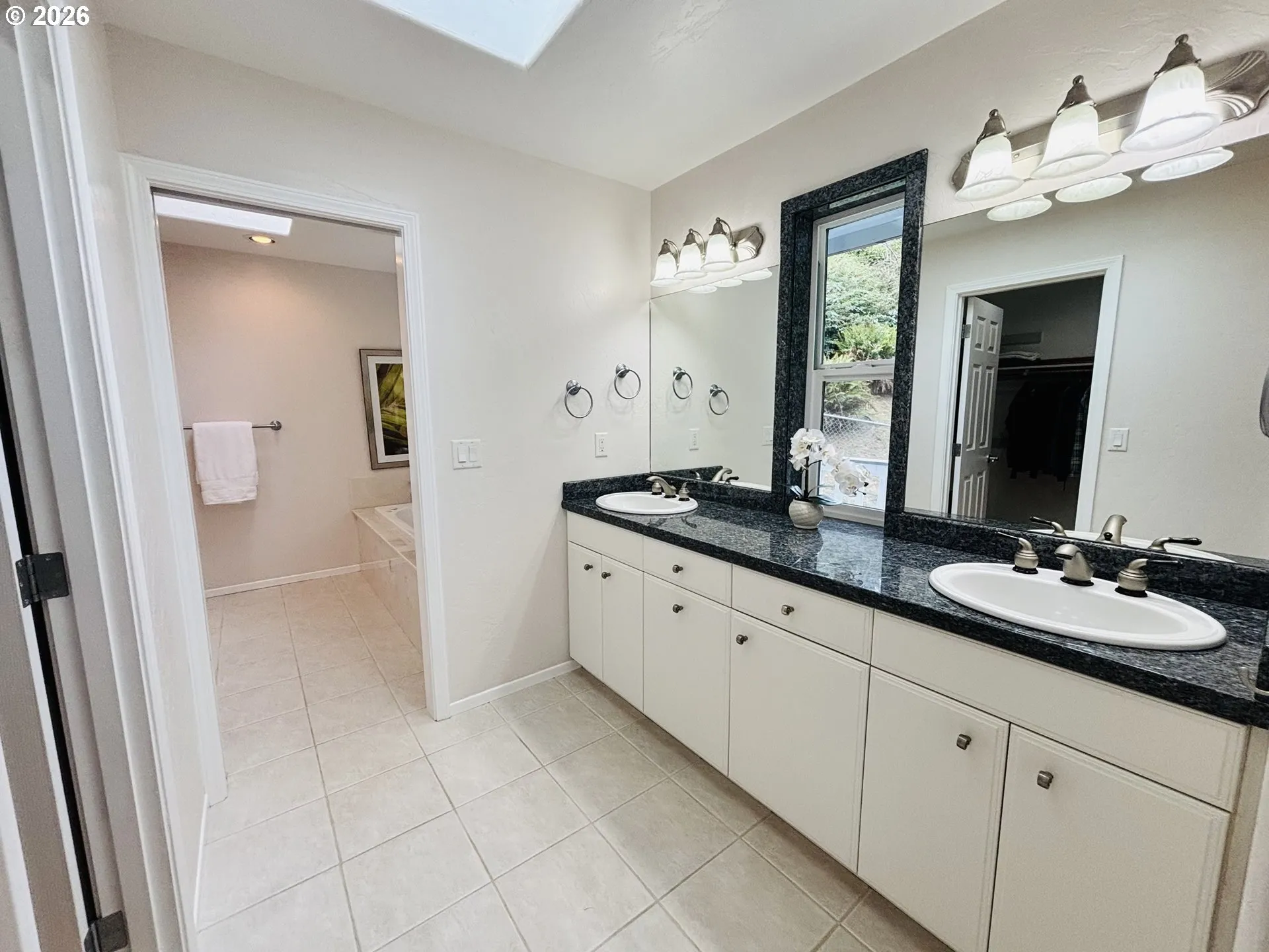 Attached Bathroom #1-Walk-In Closet