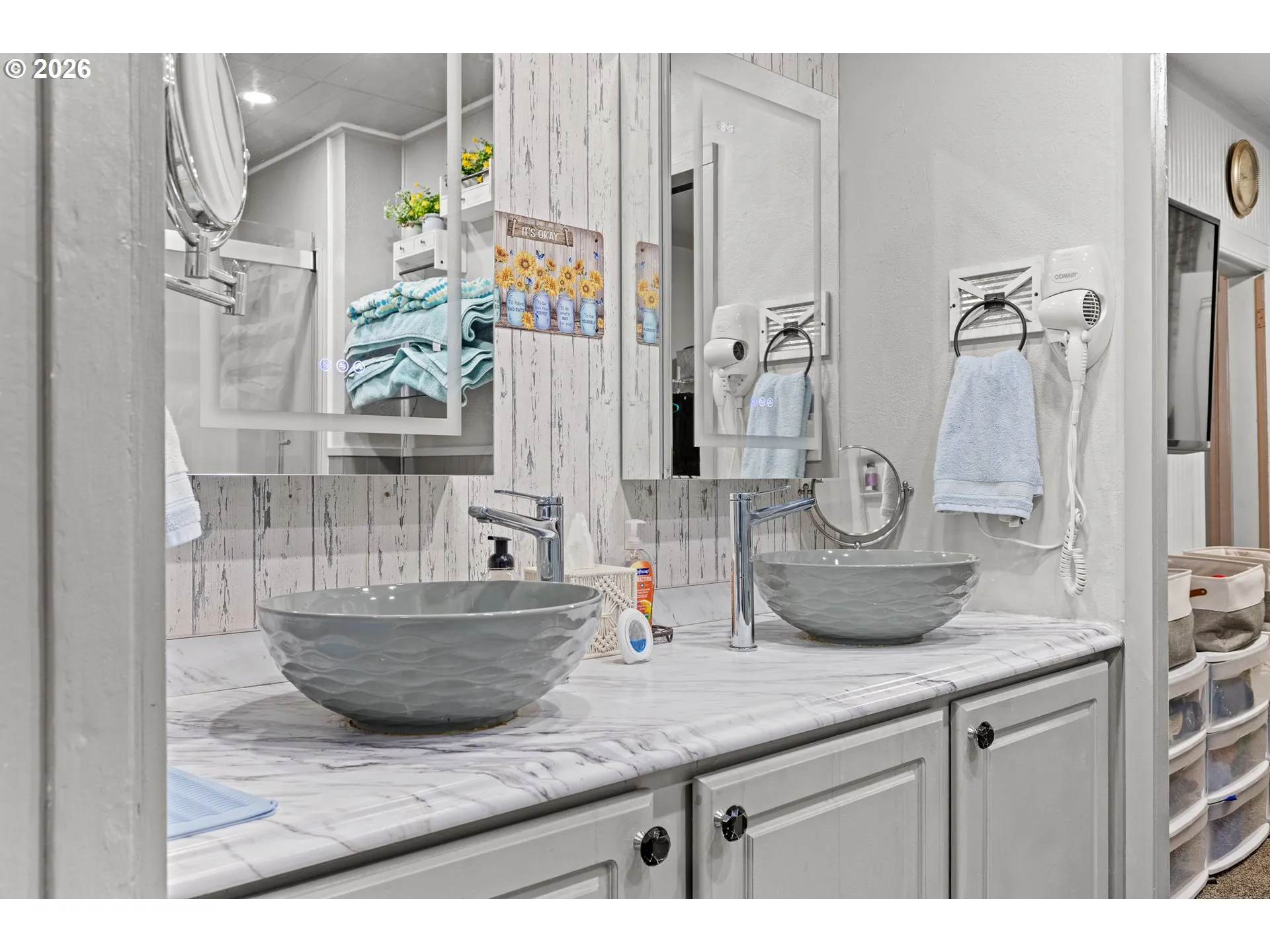 Bathroom-Double Sinks