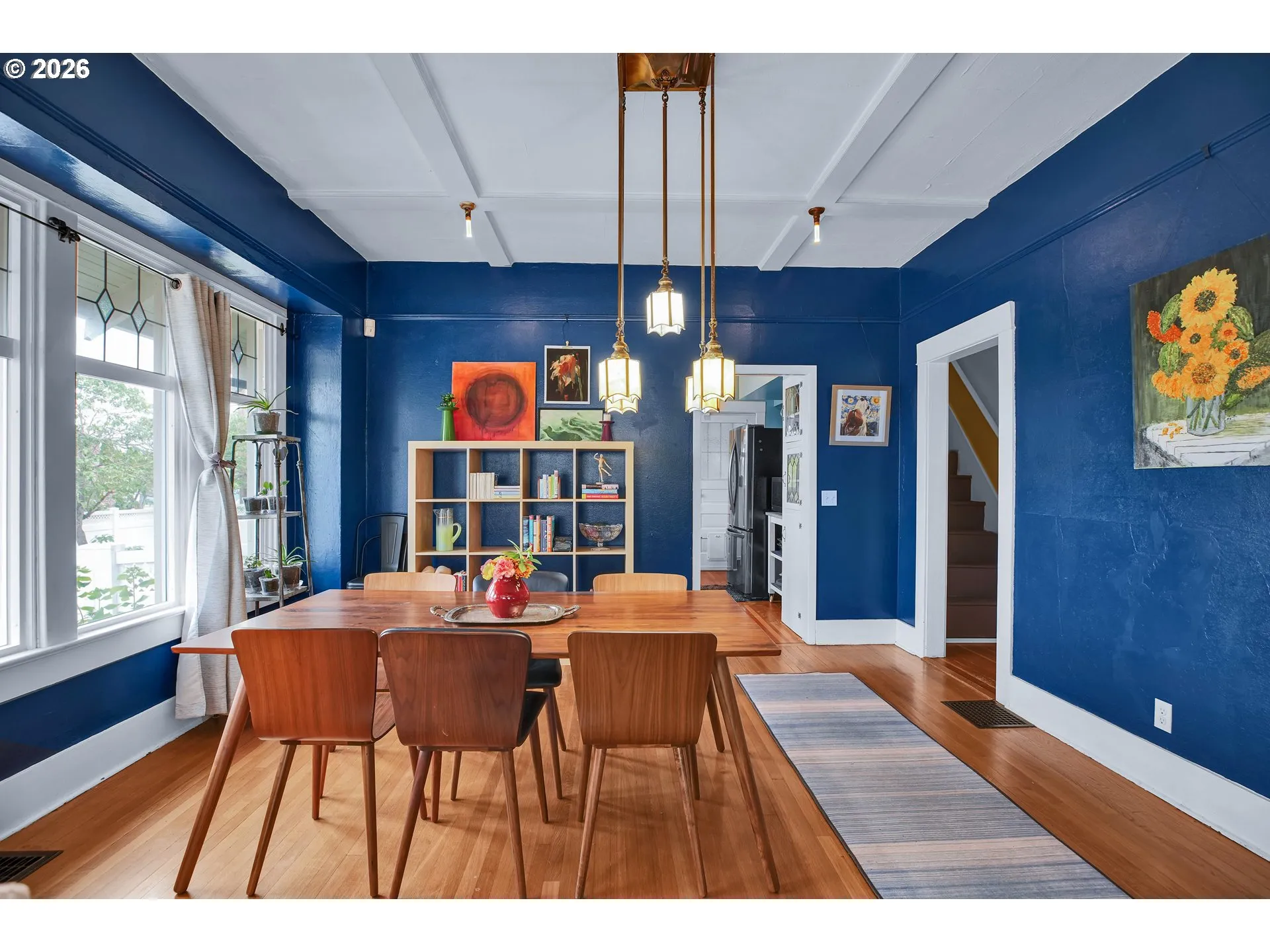 Dining Room-Coffered Ceilings
