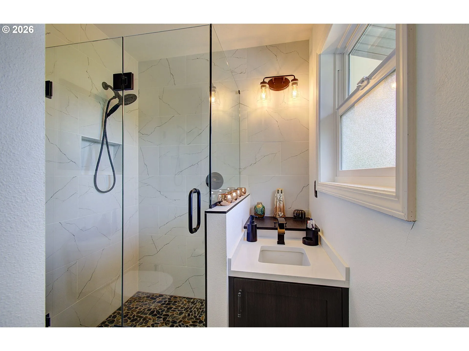 Bathroom, Attached-Walk in Shower