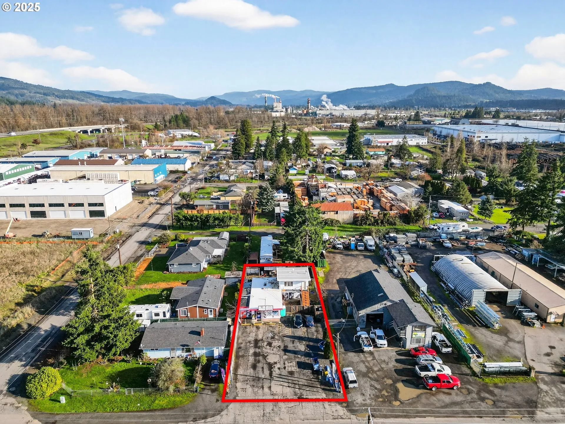 Approximate Property Lines-Aerial