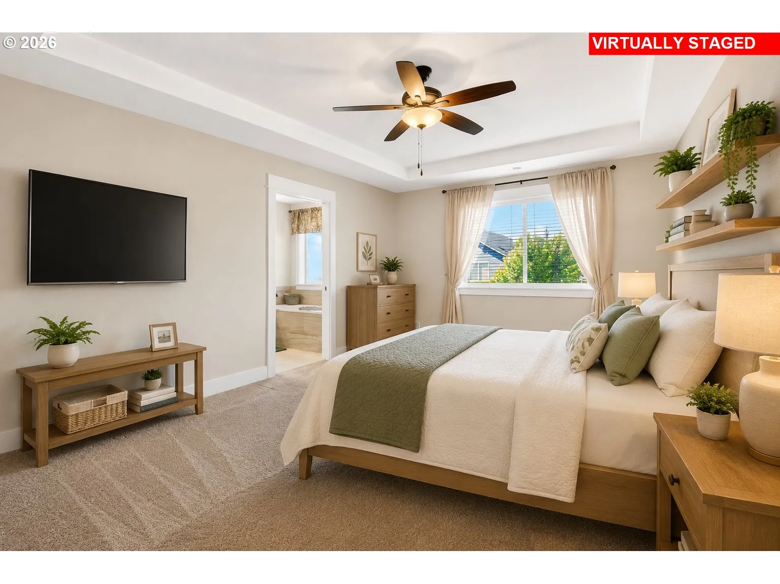 Bedroom, Owner's Suite-Upper