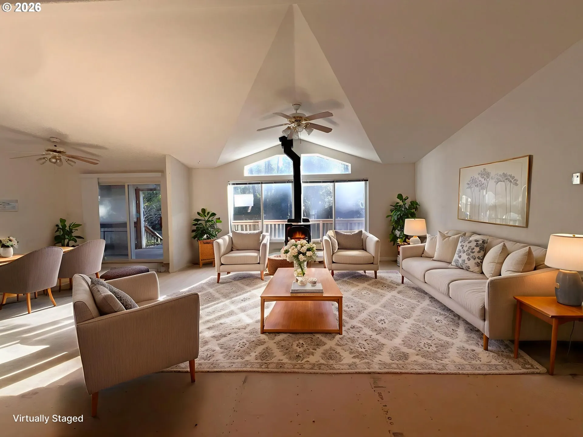 Living Room-Fireplace
