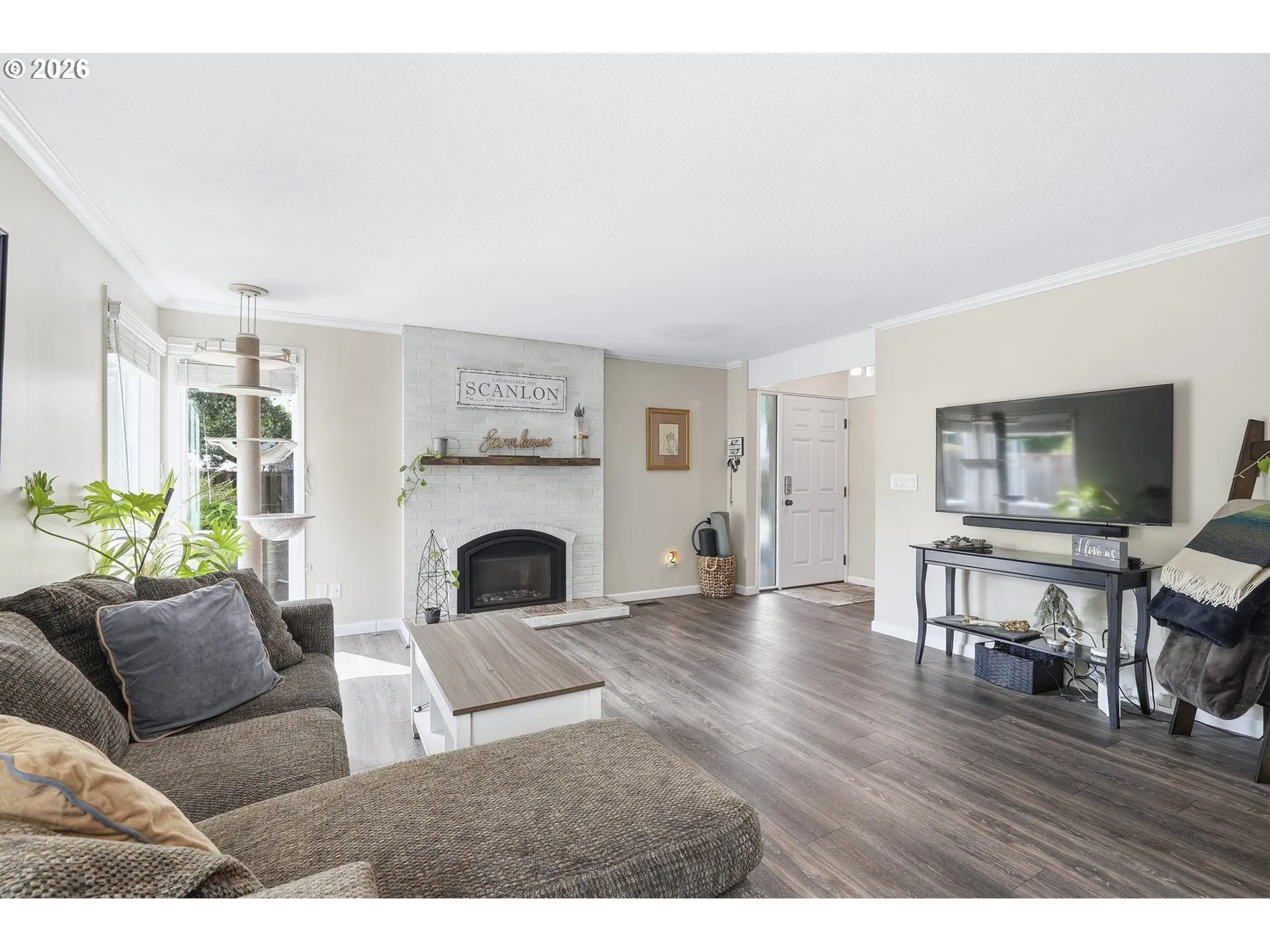 Living Room-View From