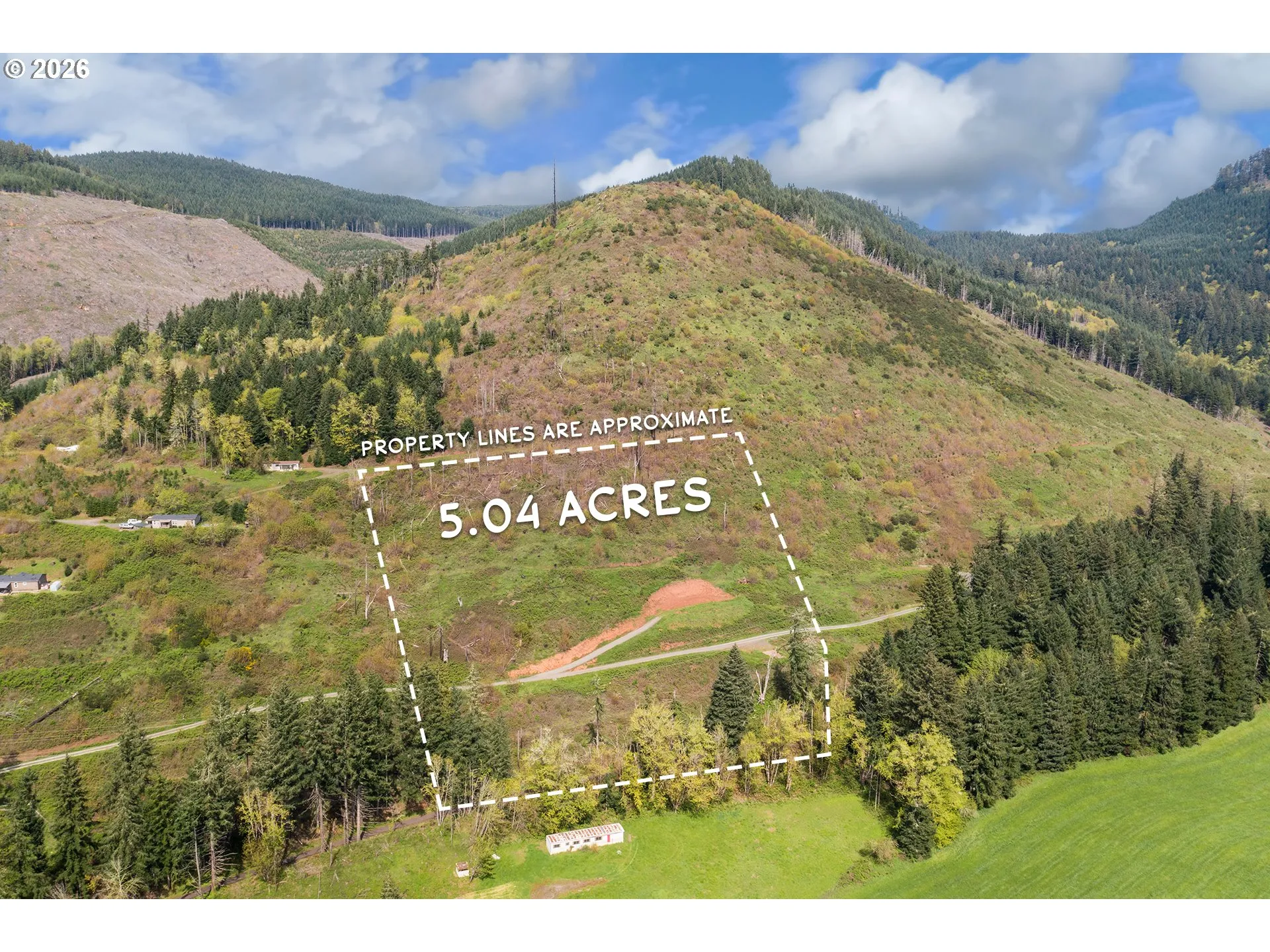 Approximate Property Lines-Aerial
