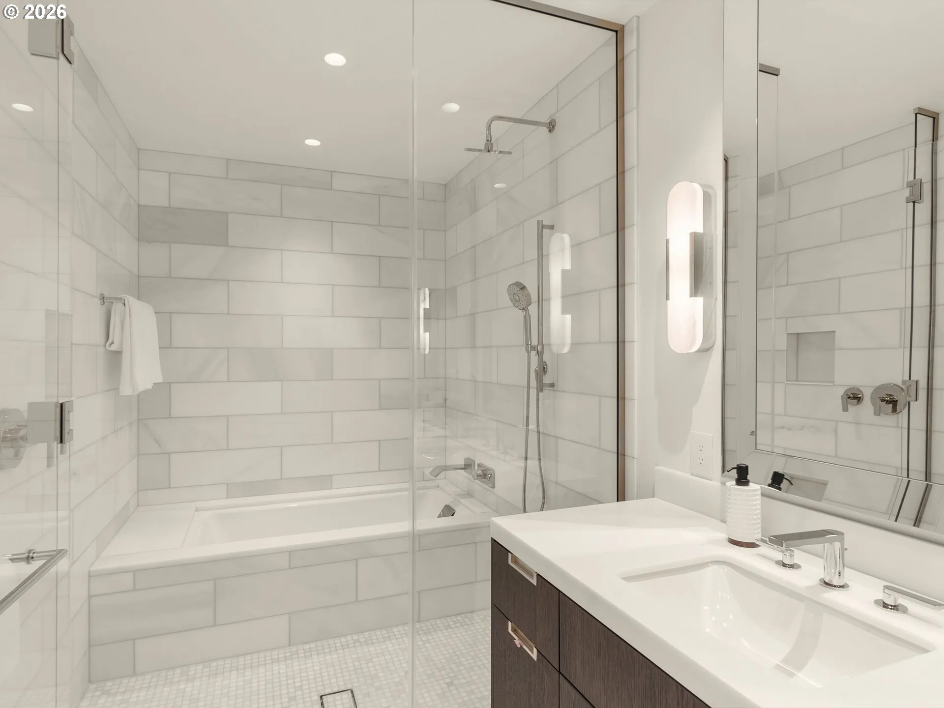 Bathroom, Attached-Walk in Shower