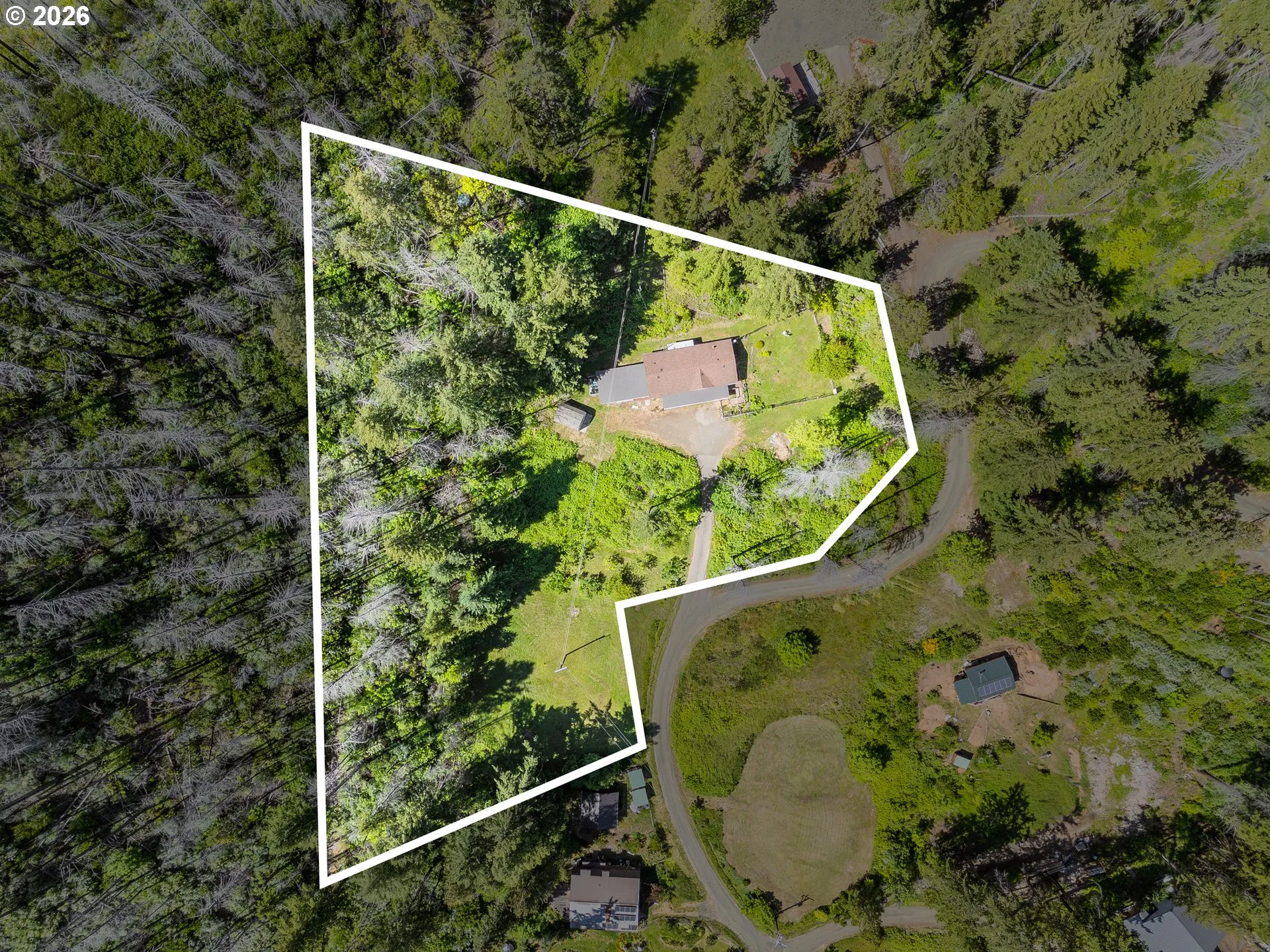 Approximate Property Lines-Aerial