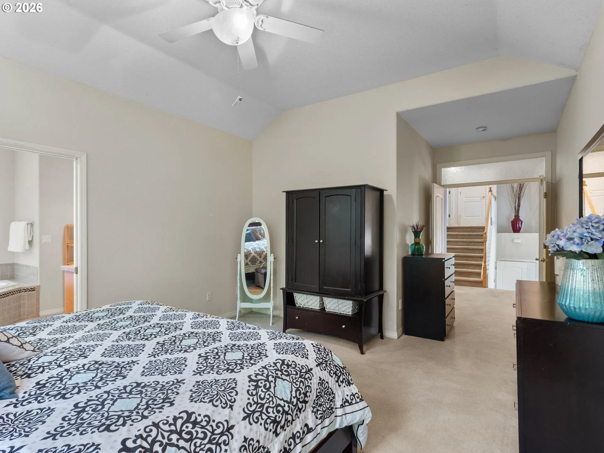 Primary Bedroom-Attached Bathroom