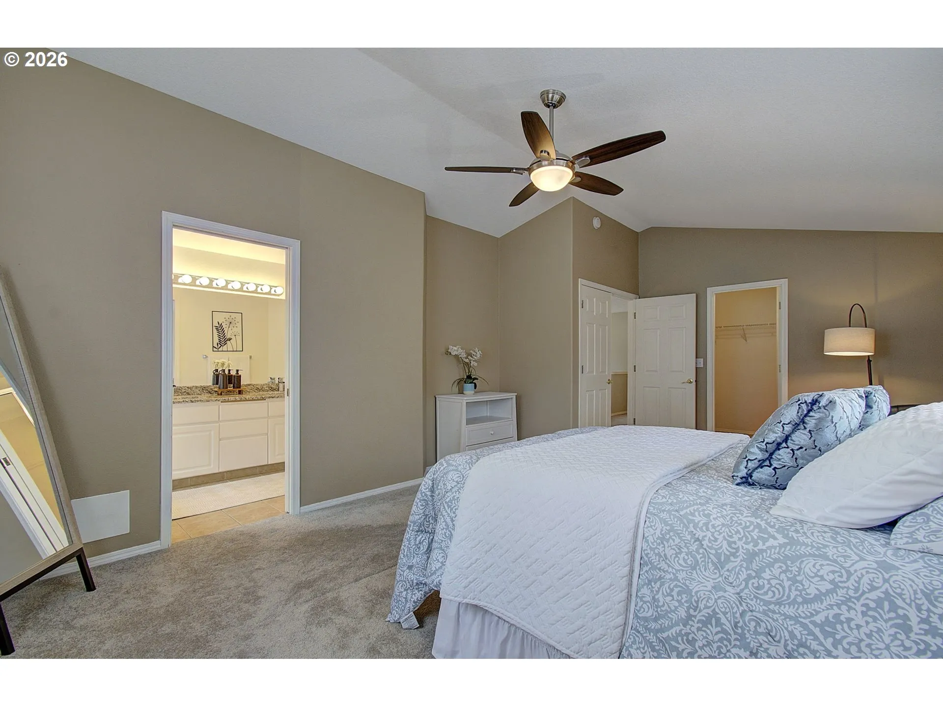 Primary Bedroom-Attached Bathroom