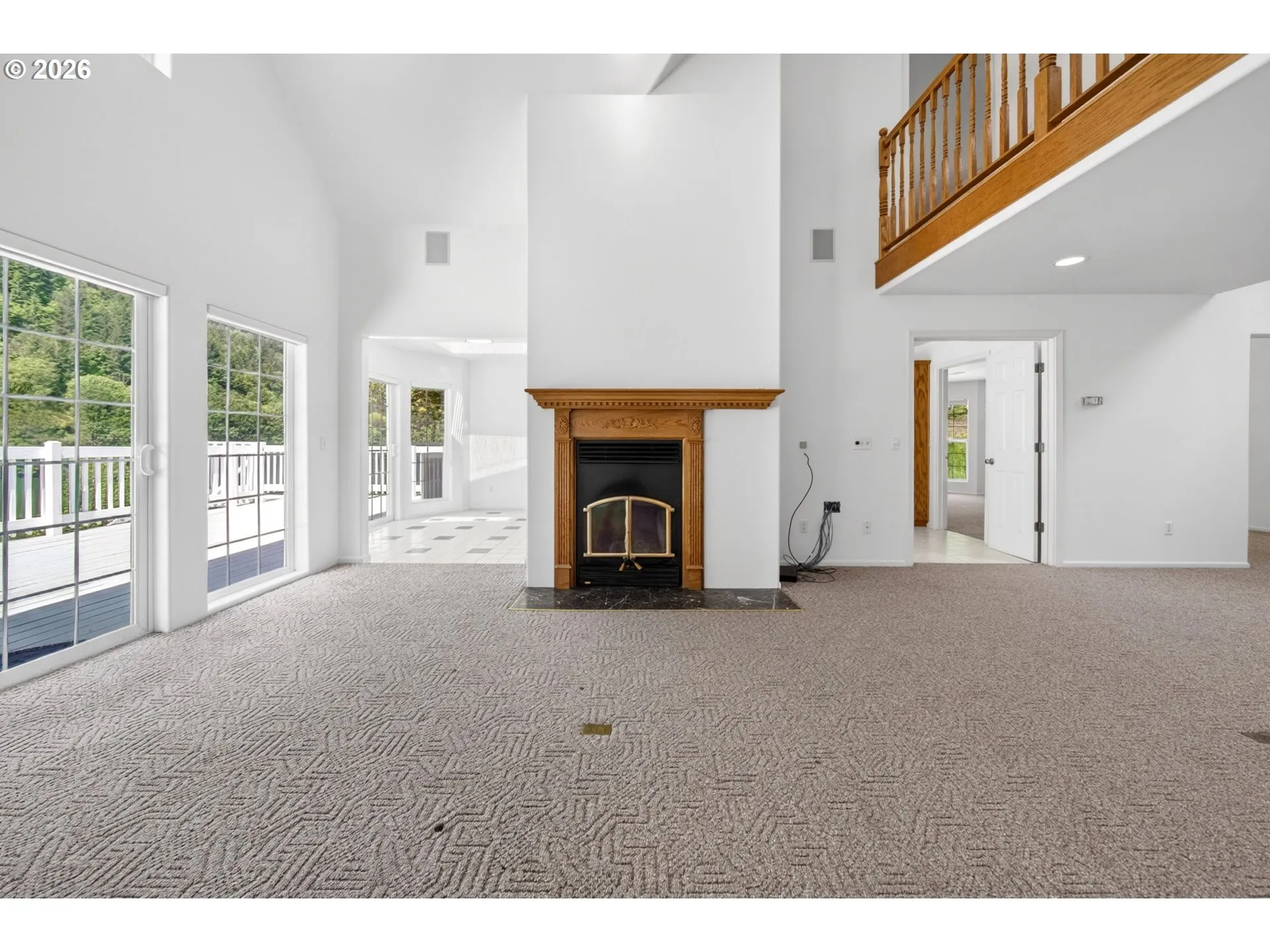 Living Room-Vaulted Ceilings
