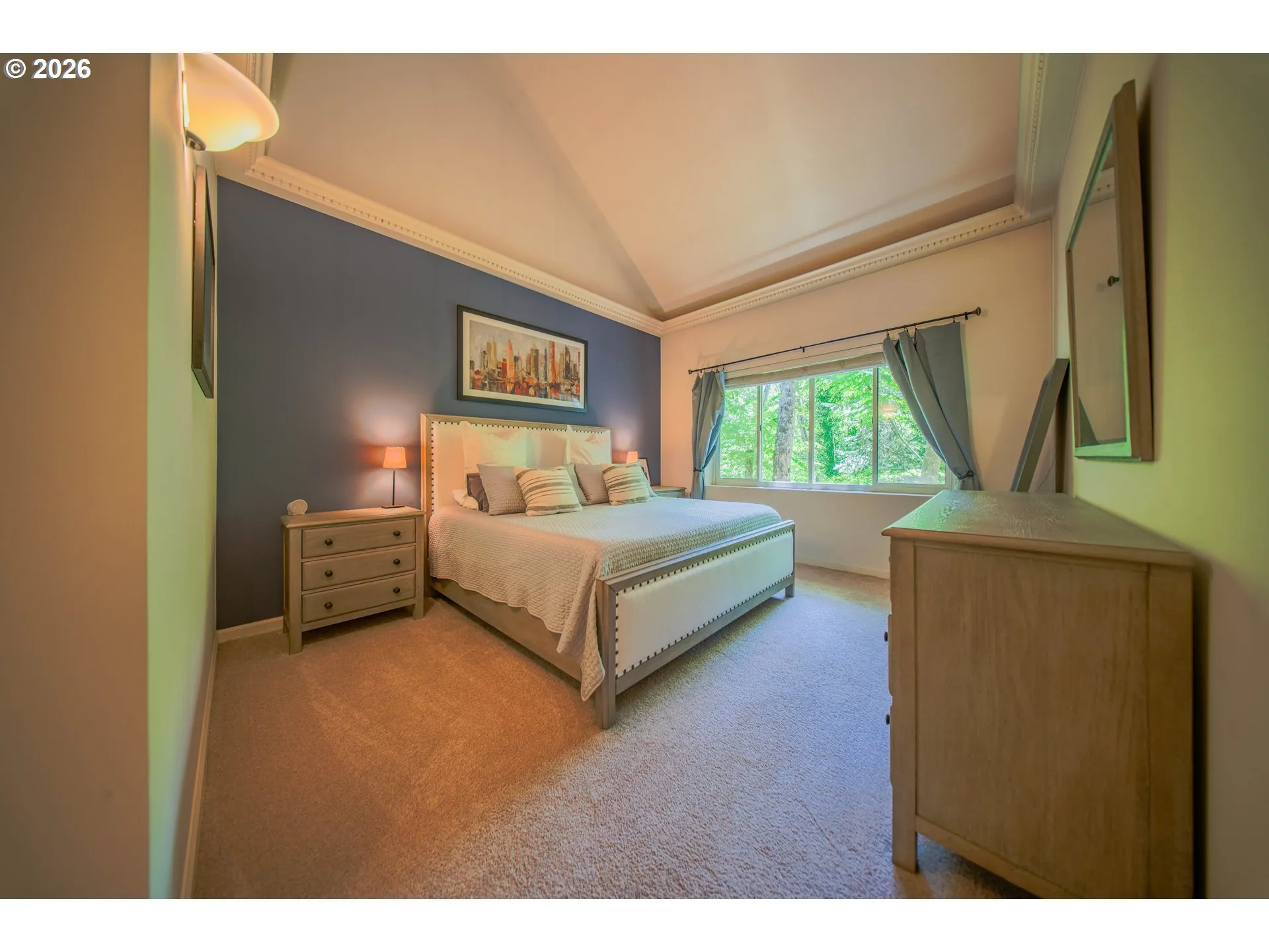 Primary Bedroom-Vaulted Ceilings