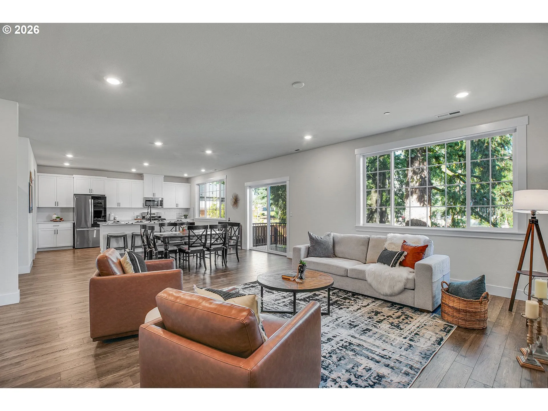 Living Room-View From