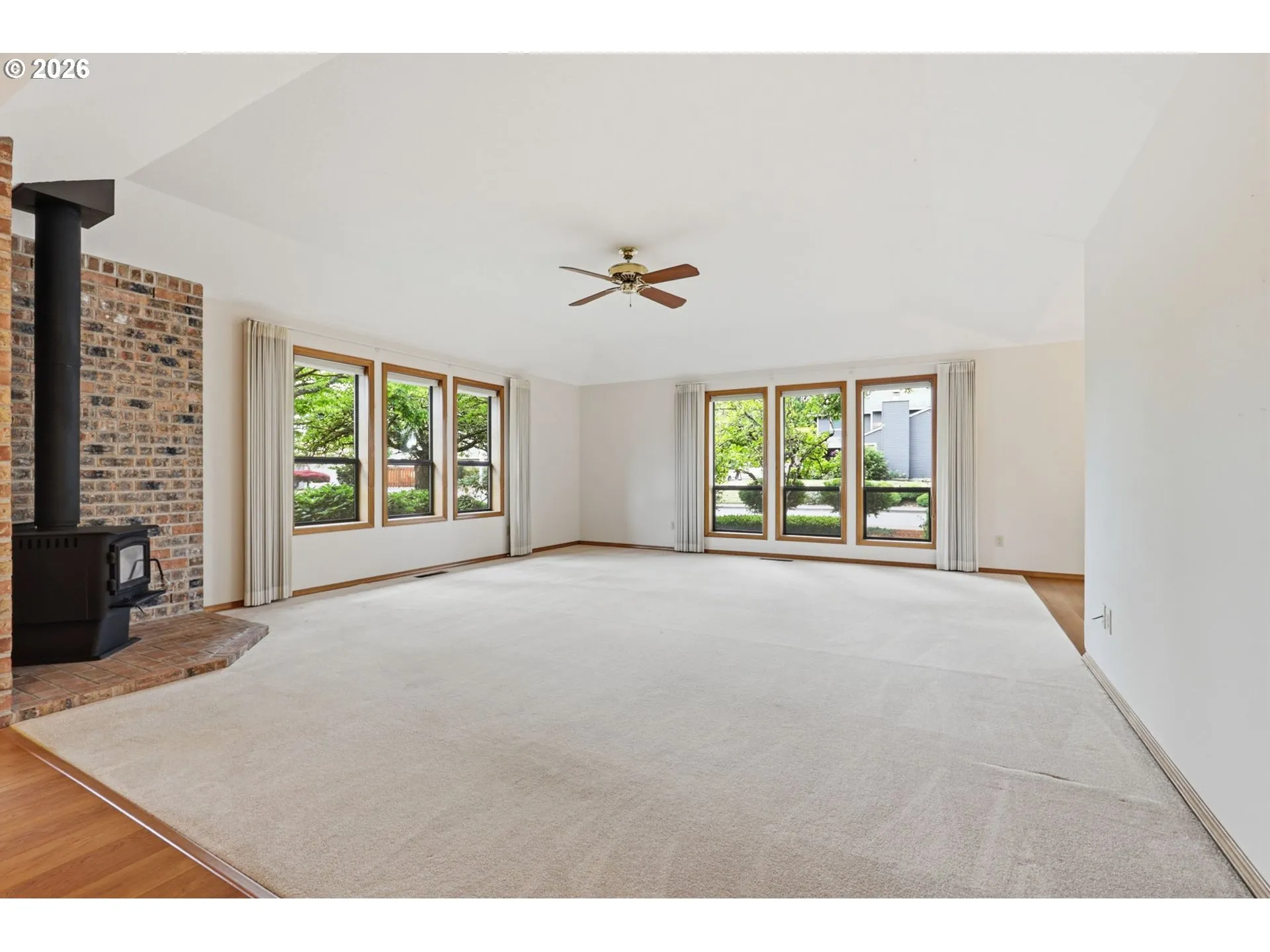 Living Room-Coffered Ceilings
