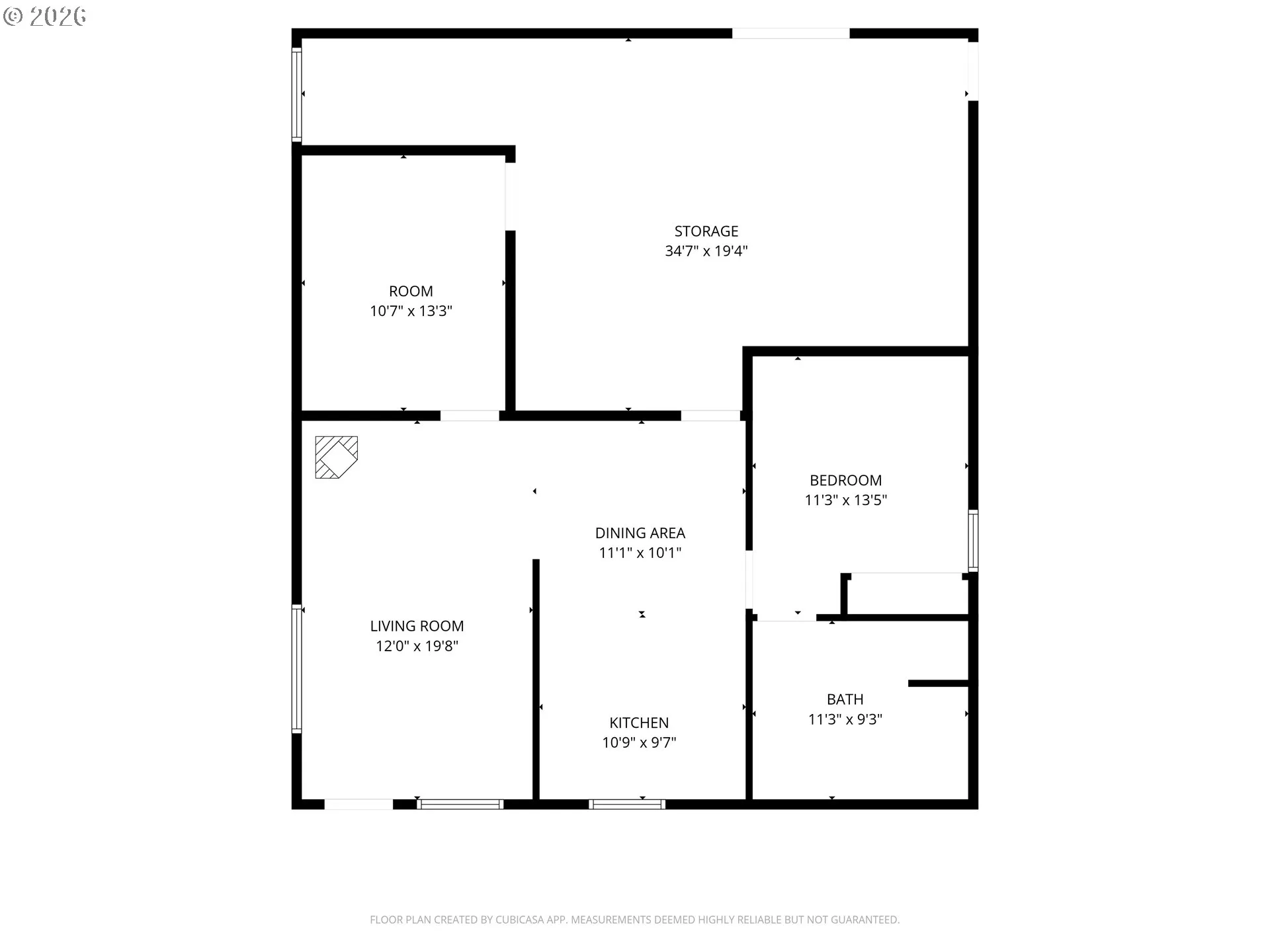 Accessory Dwelling Unit-Partially Finished