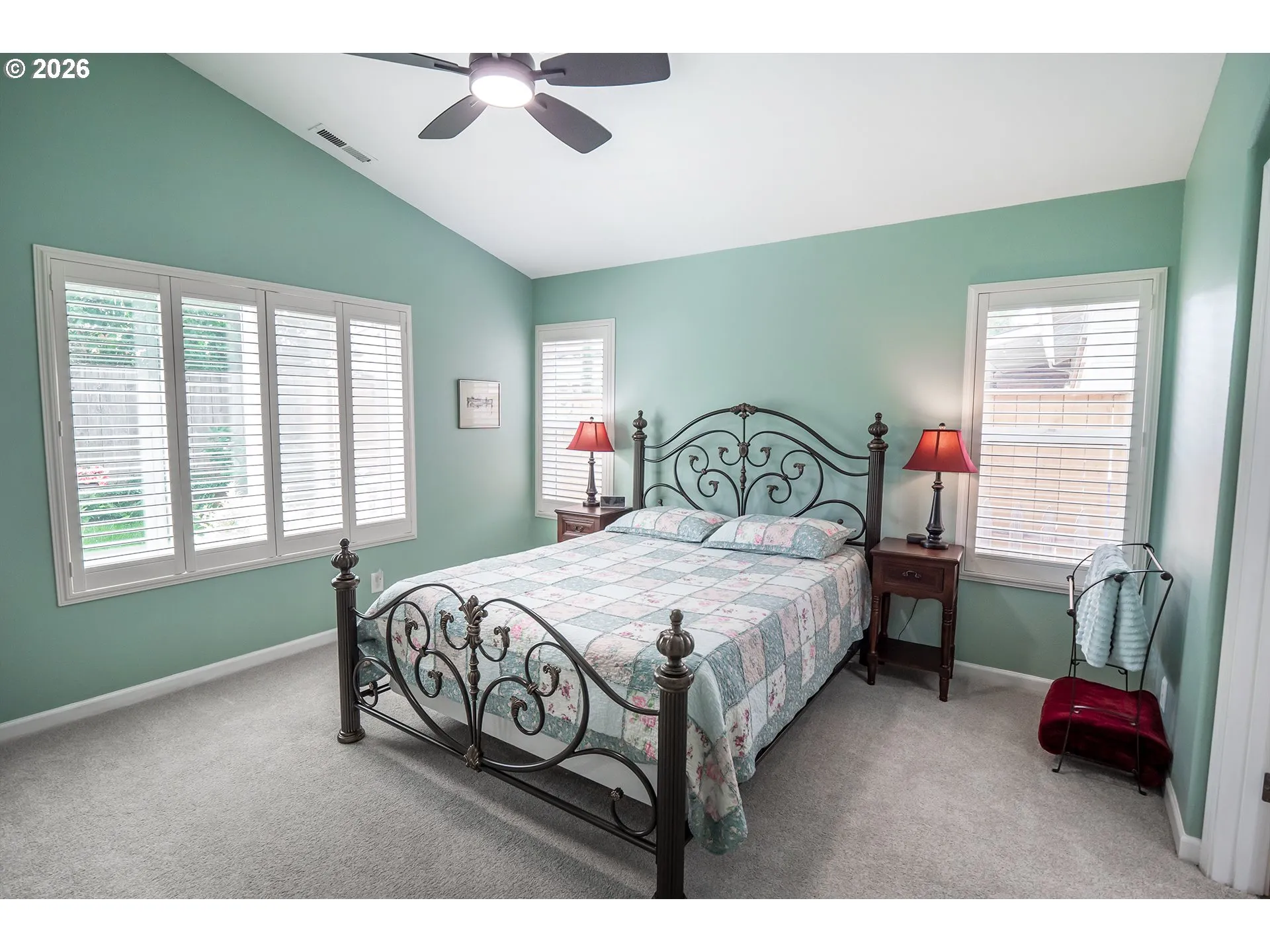 Bedroom, Primary-Ceiling Fan