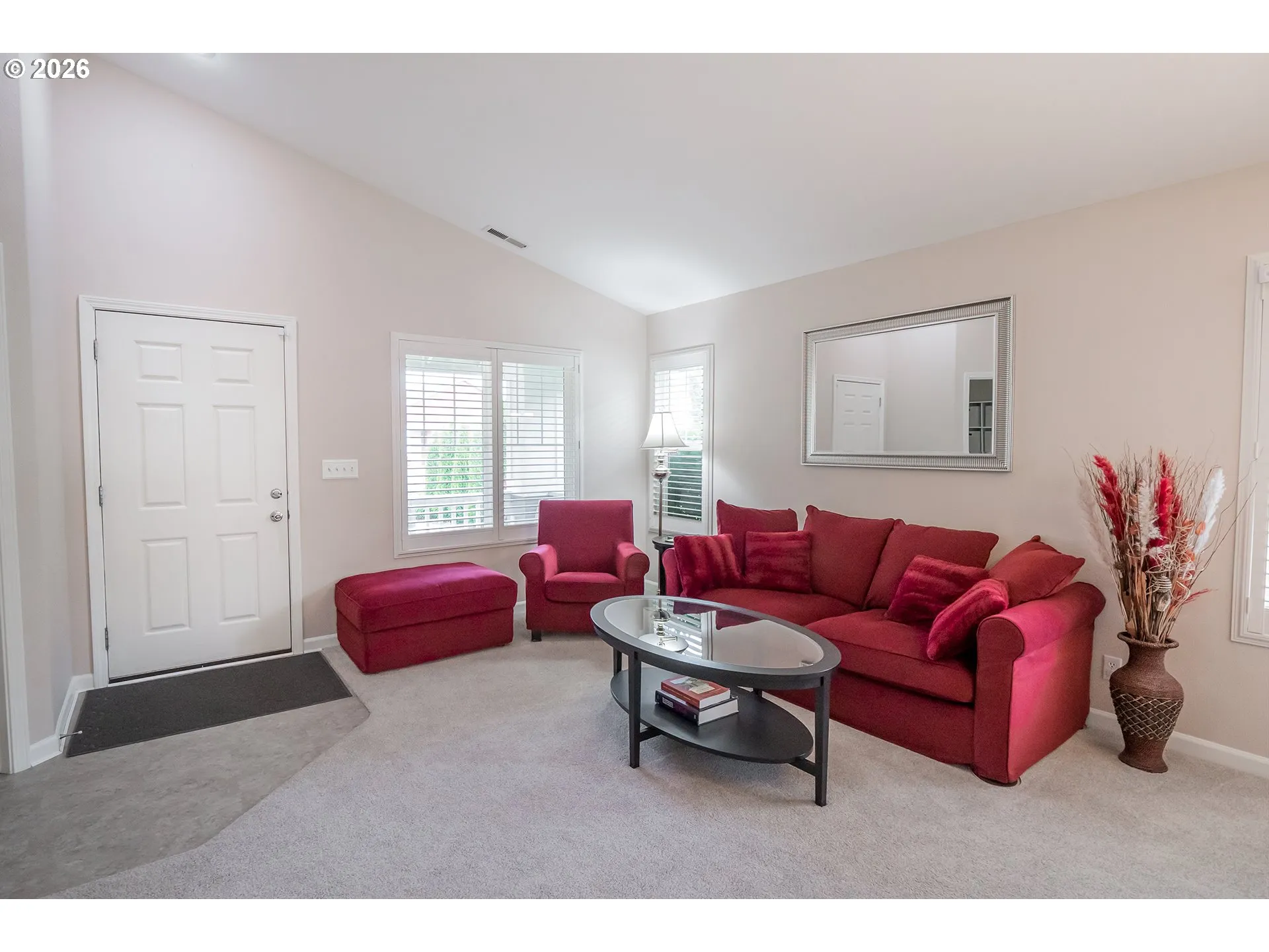 Living Room-Vaulted Ceilings